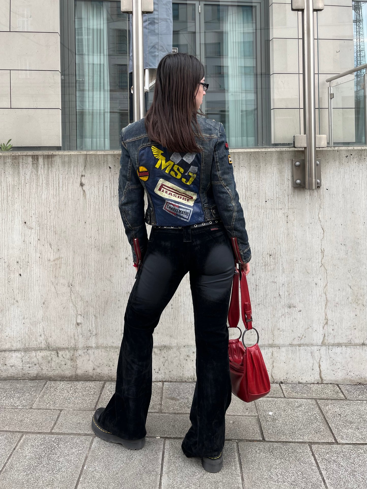 Vintage washed pants