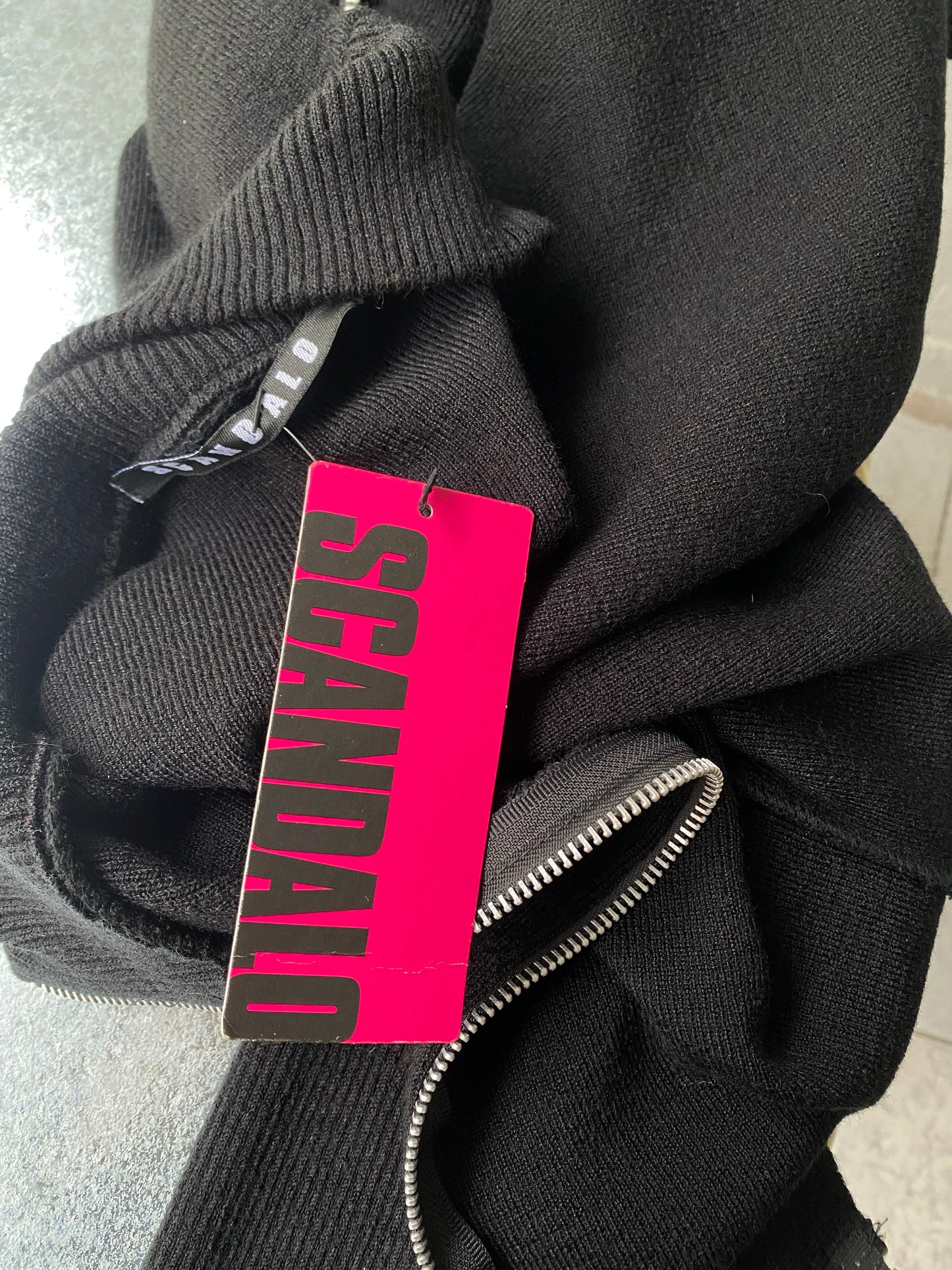 Deadstock cropped zip up jacket