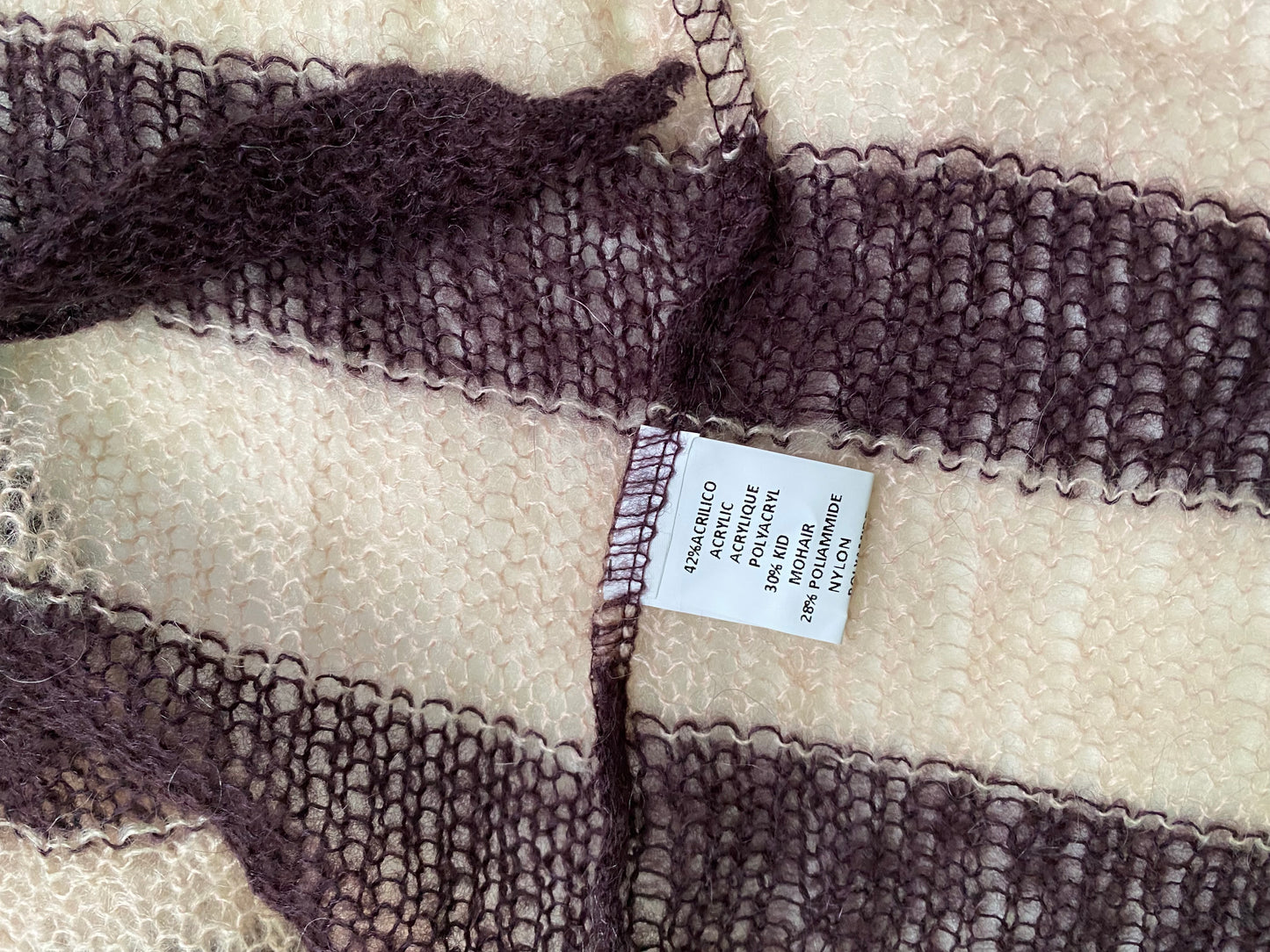 Vintage knit bolero top