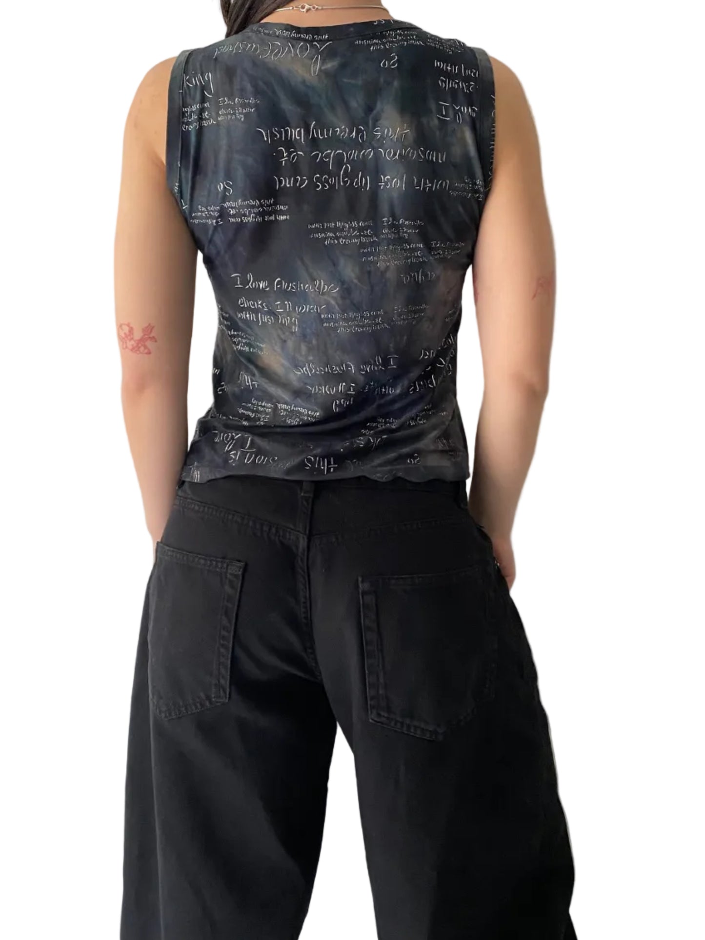 Y2K graphic tank top