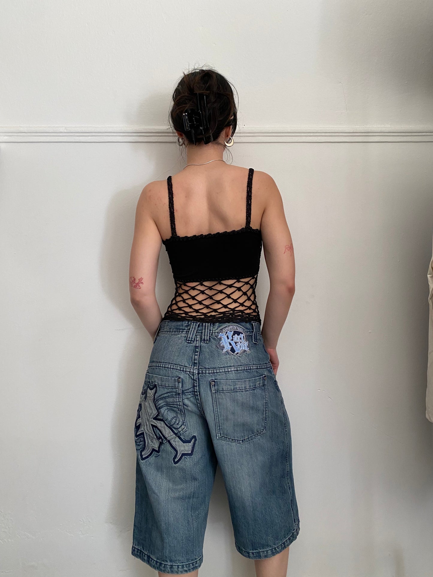 Y2k Fishnet top