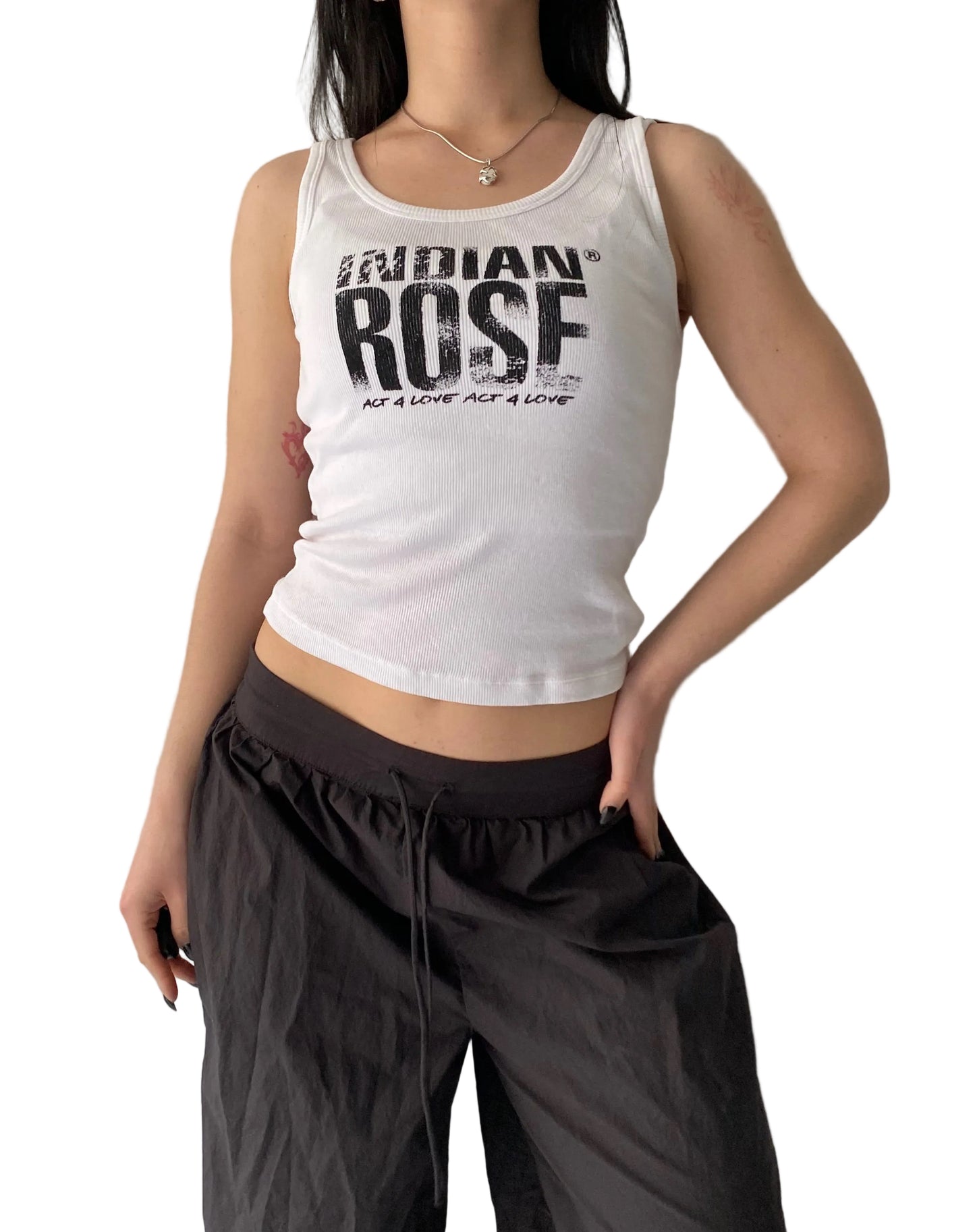 Indian Rose deadstock tank top