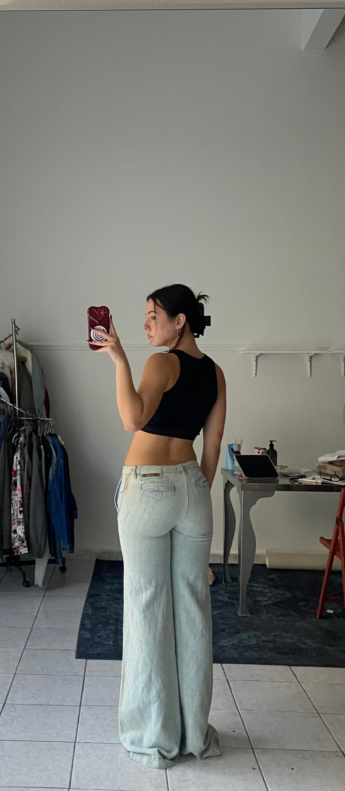 Vintage low rise jeans