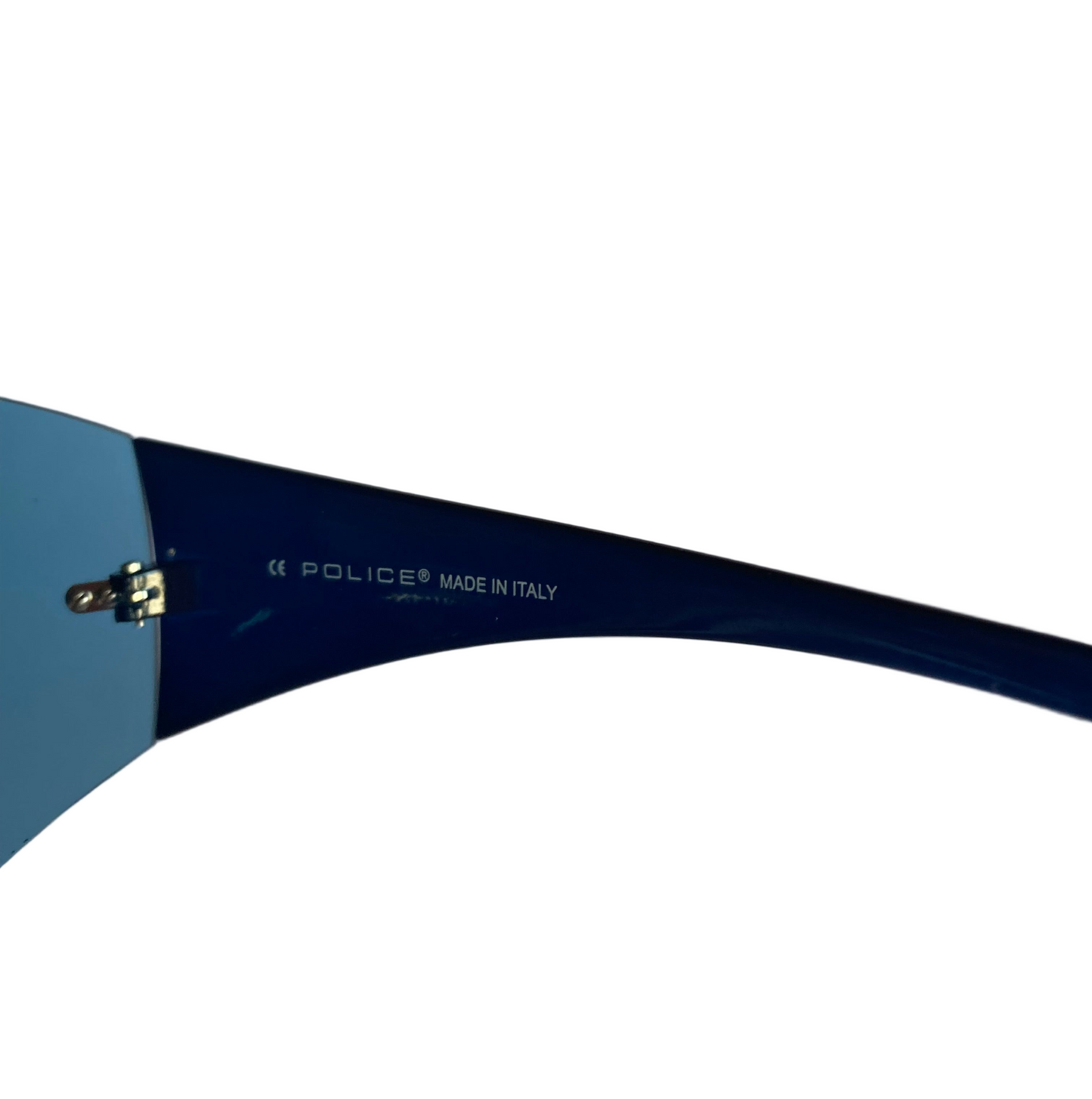 Vintage POLICE blue sunglasses