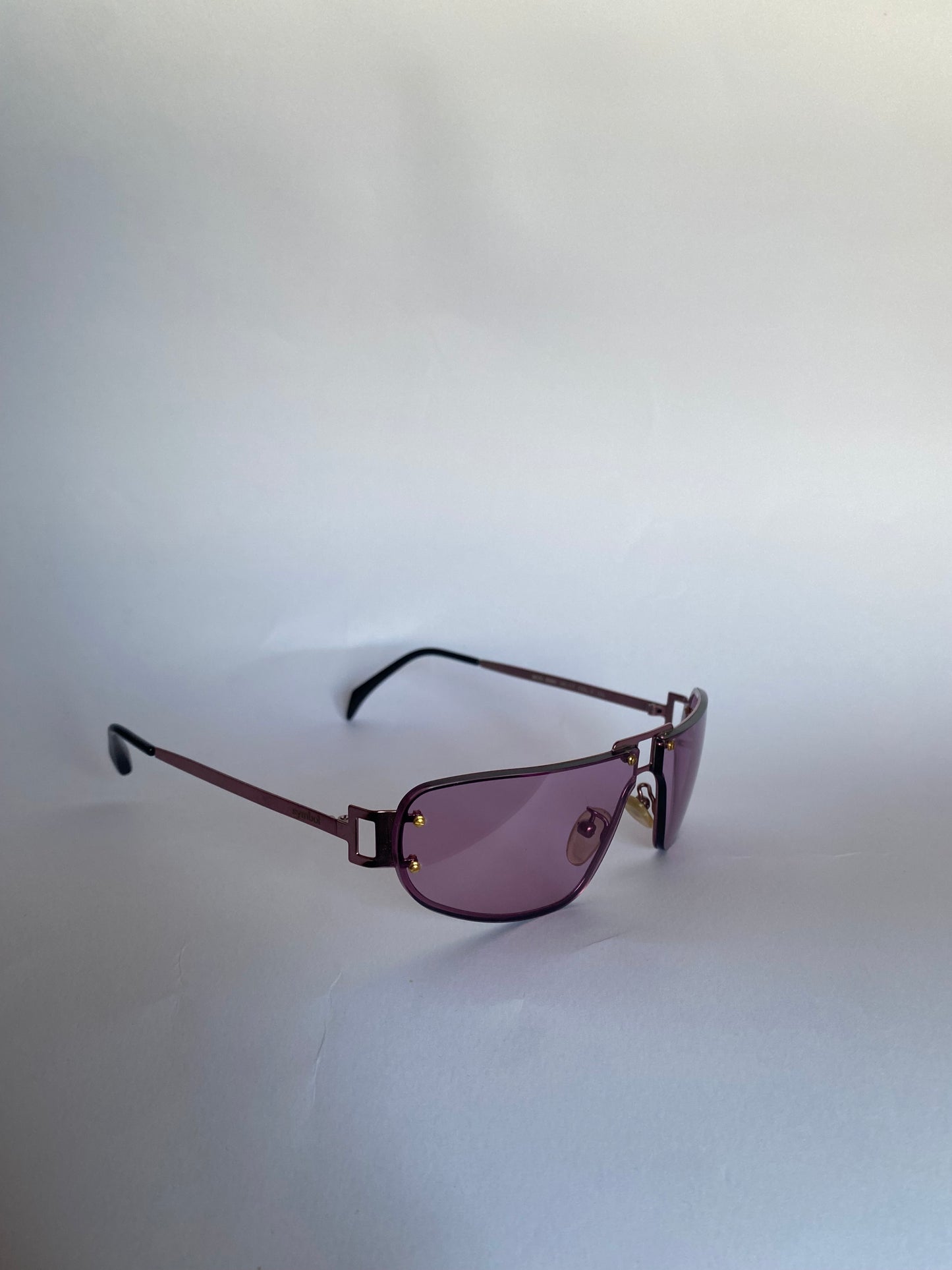 Vintage Y2k symbol pink sunglasses