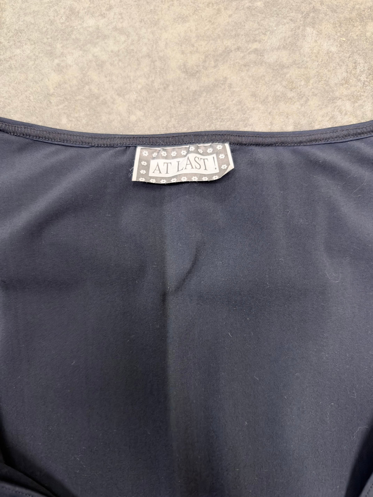 Vintage 3/4 ruffle bolero top