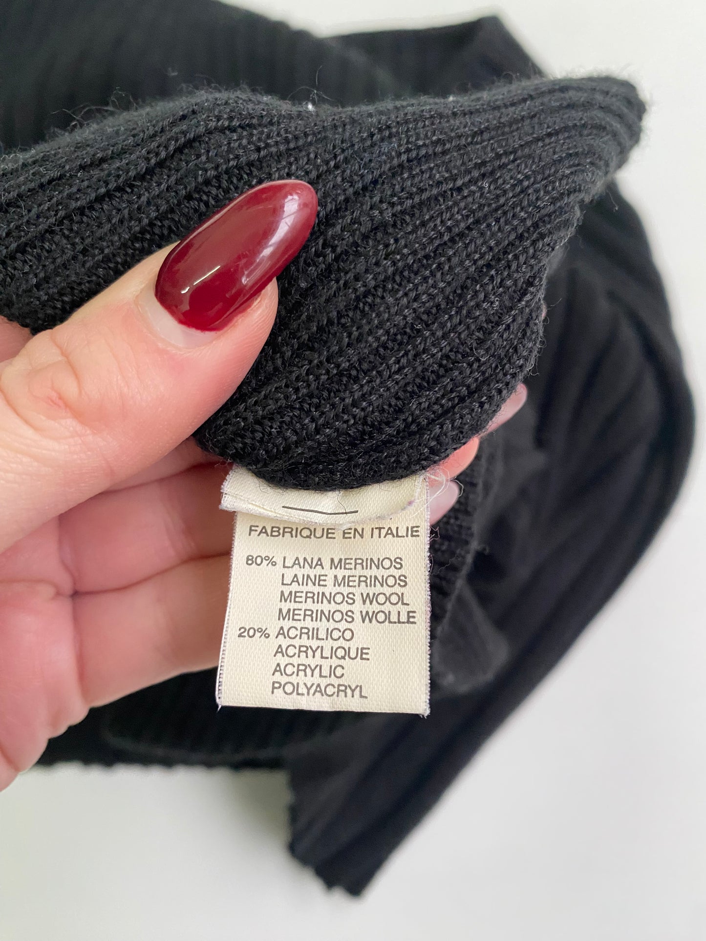 Vintage Black knit top