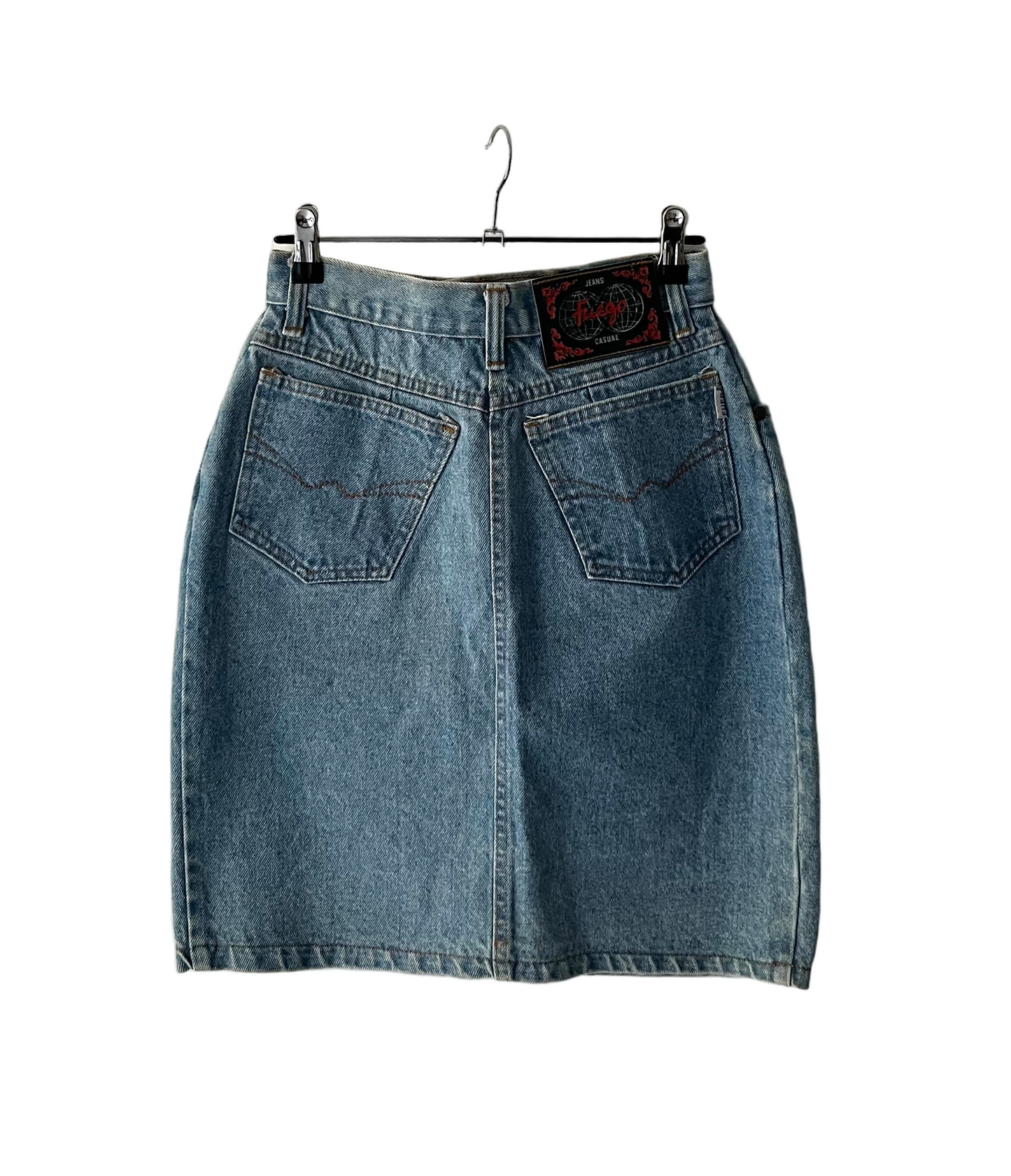 Vintage Fuego denim high waist skirt