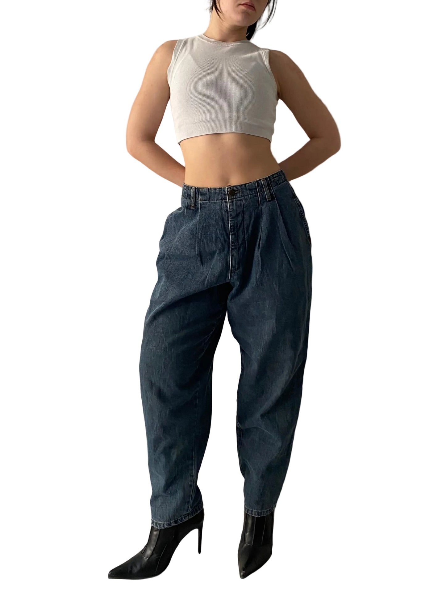 Vintage high waisted baggy jeans