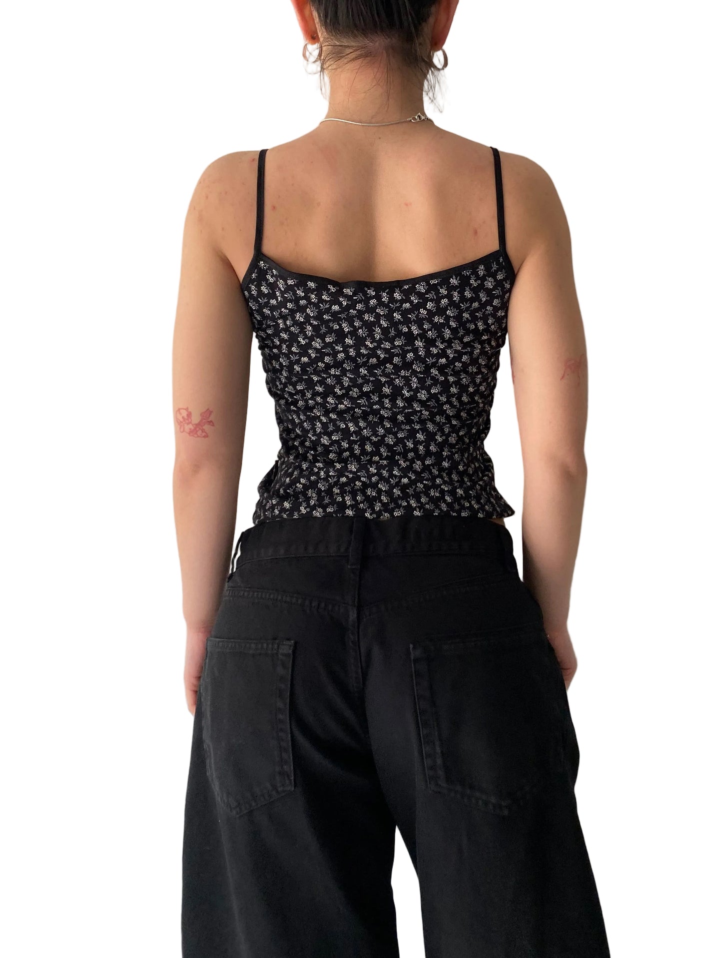 Vintage authentic flower cami top