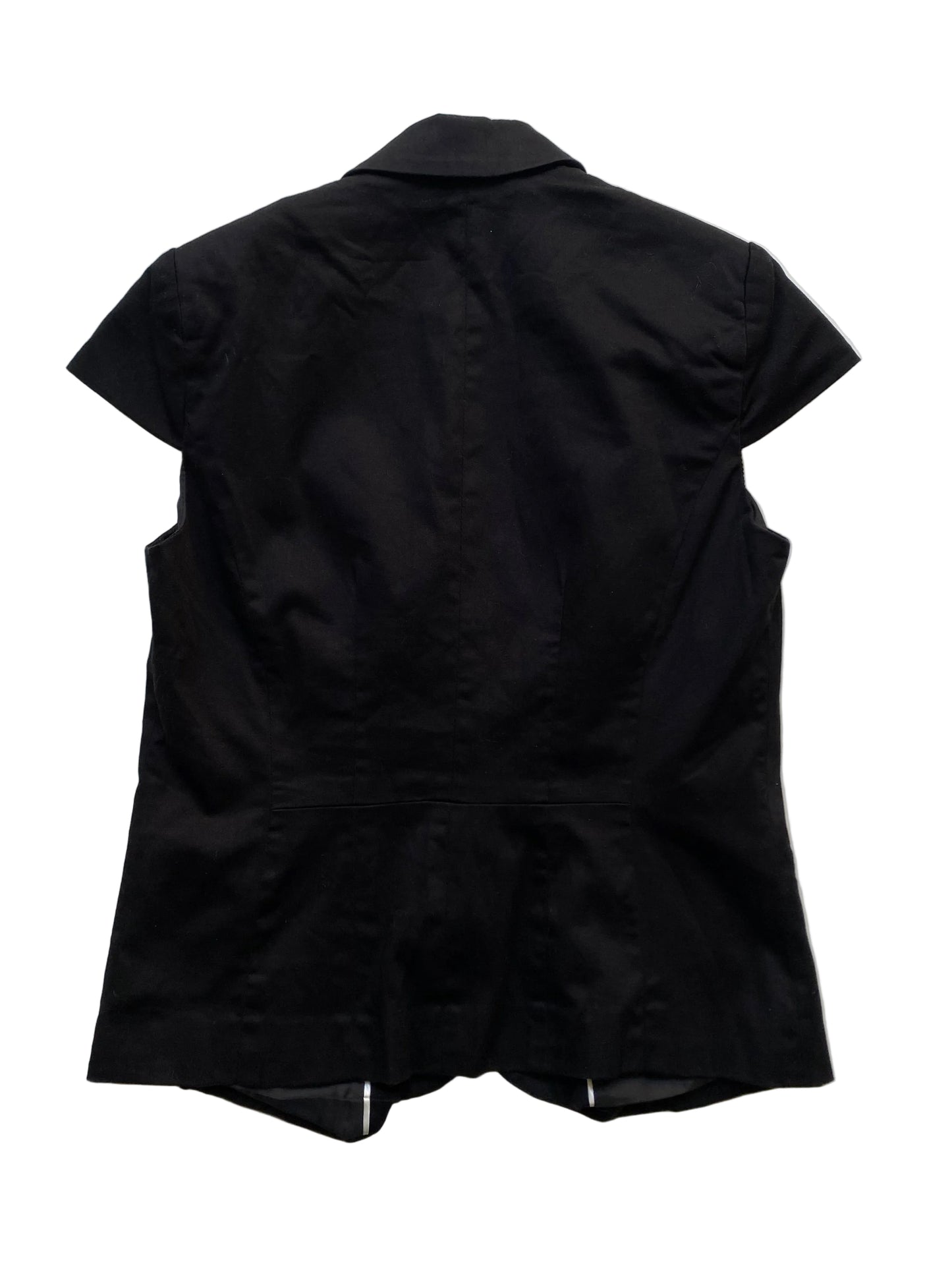 Vintage black blazer with short sleeves