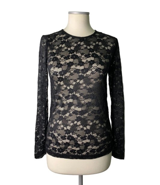Yamamey lace long sleeve top