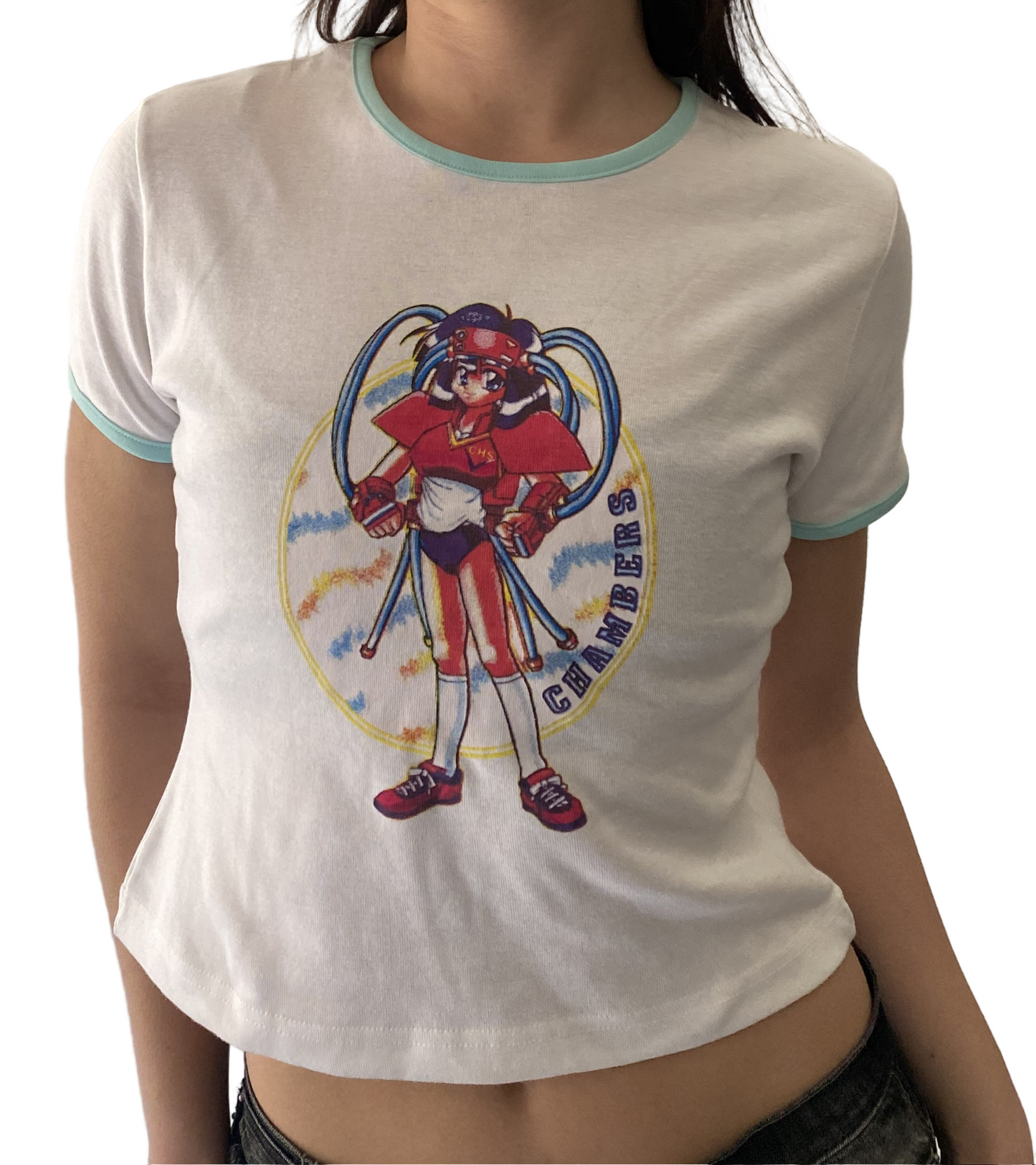 Deadstock Chambers anime baby tee