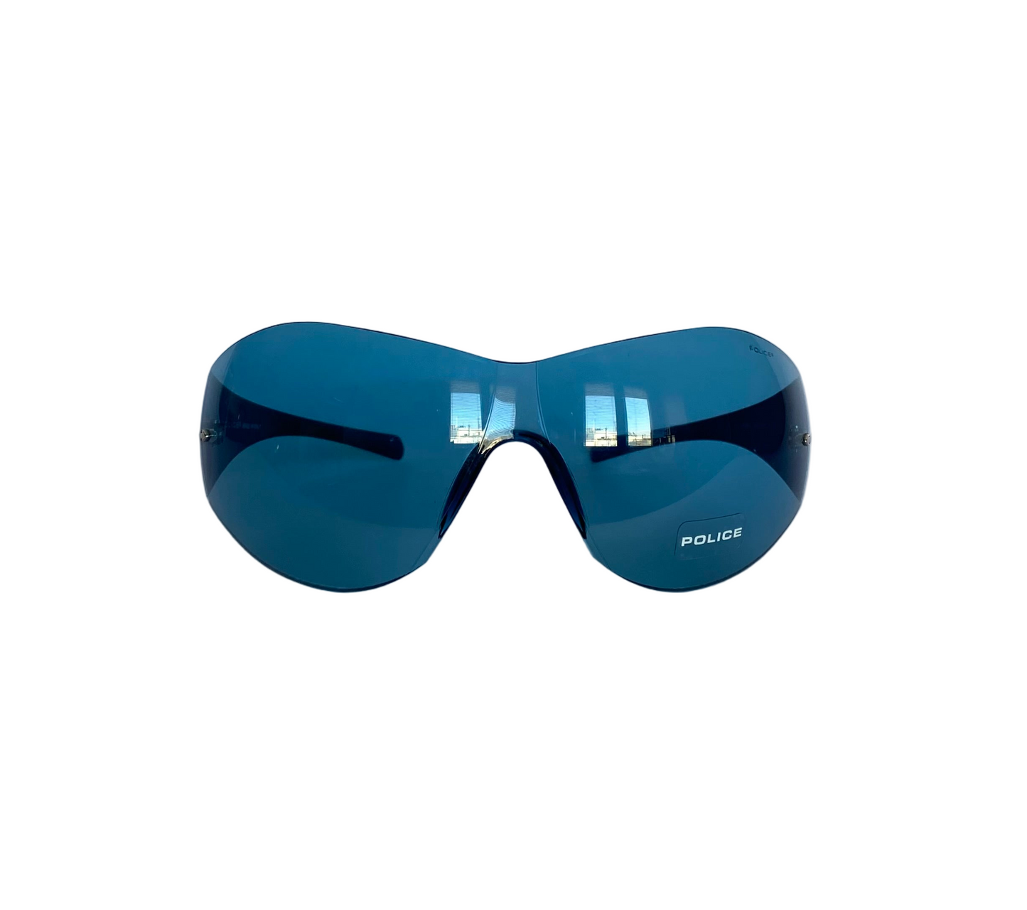 Vintage POLICE blue sunglasses
