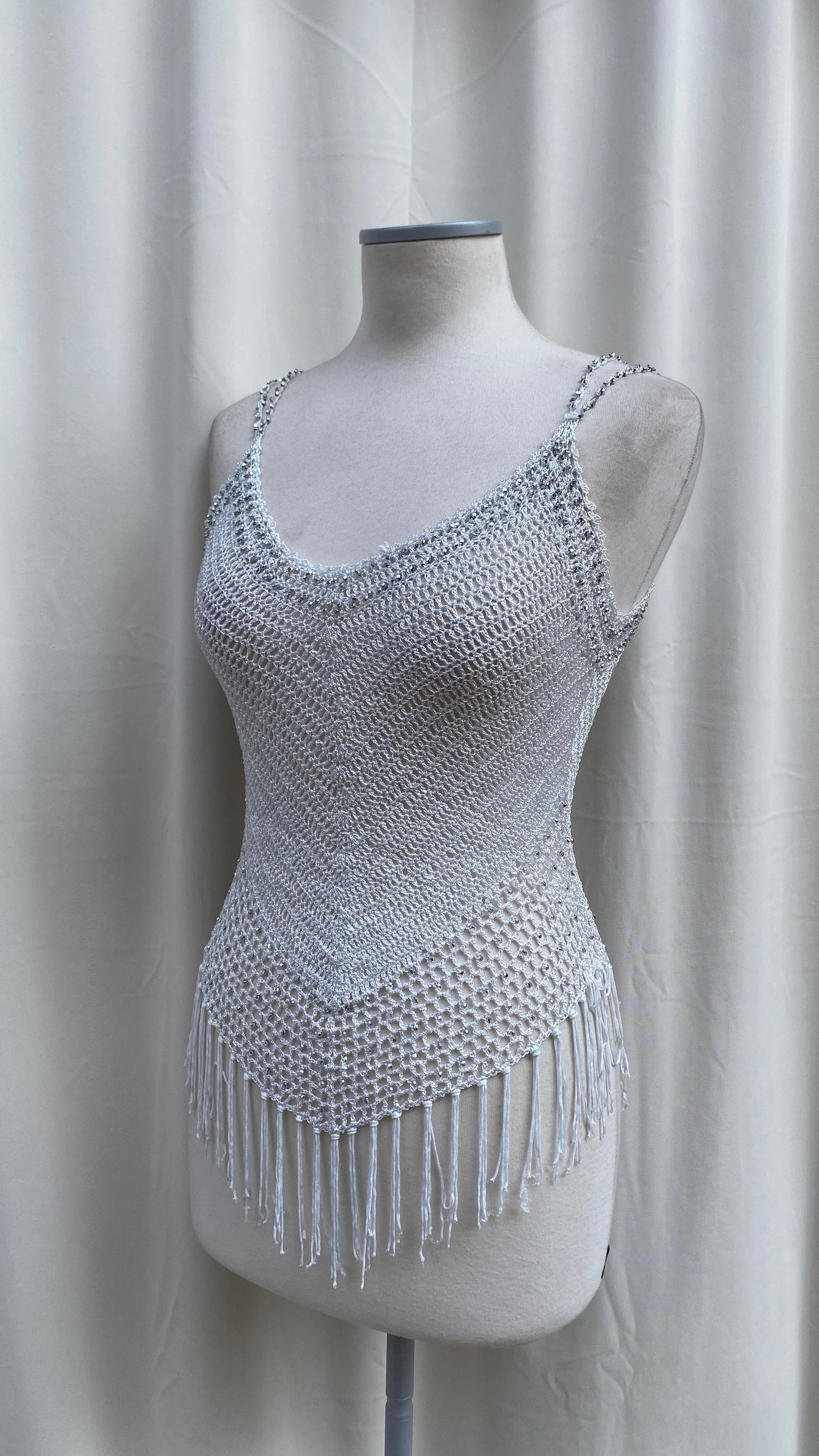 One of a kind mermaid knit top