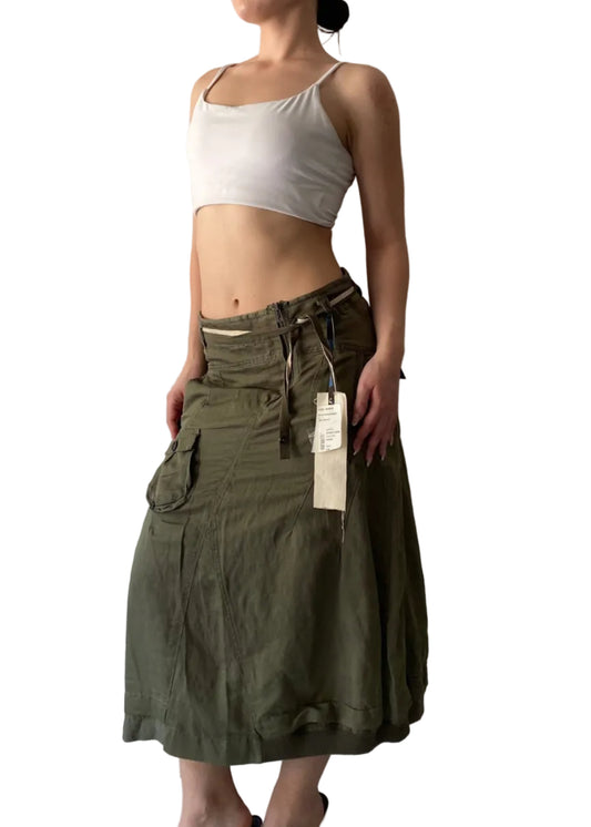 Deadstock Attrattivo Khaki Skirt