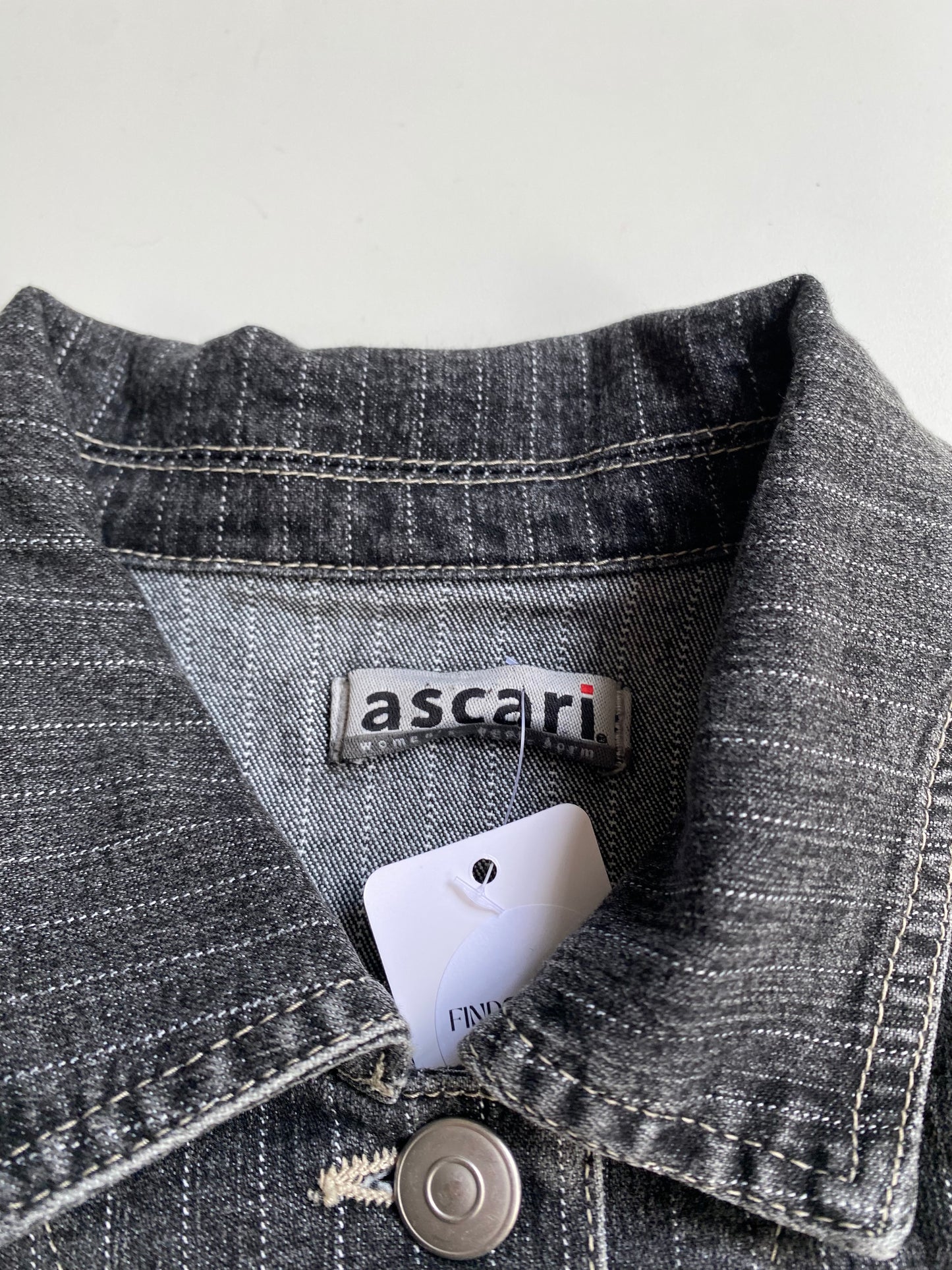 Vintage striped denim Jacket