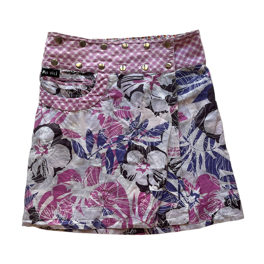 Moshiki wrap skirt