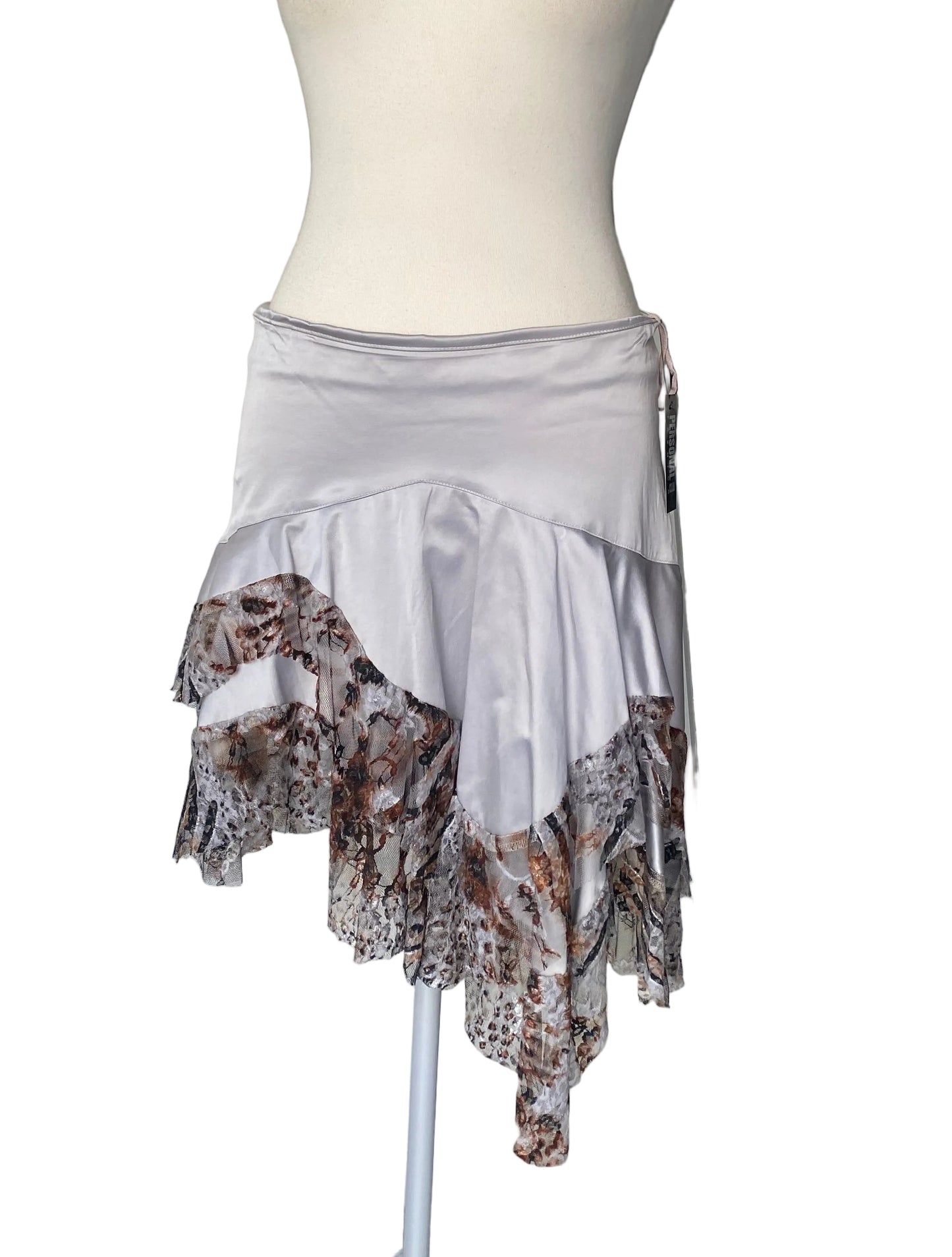 Deadstock satin fairy skirt