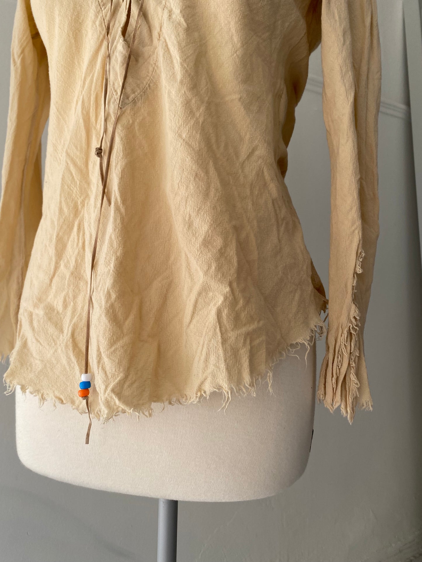 Vintage beige blouse