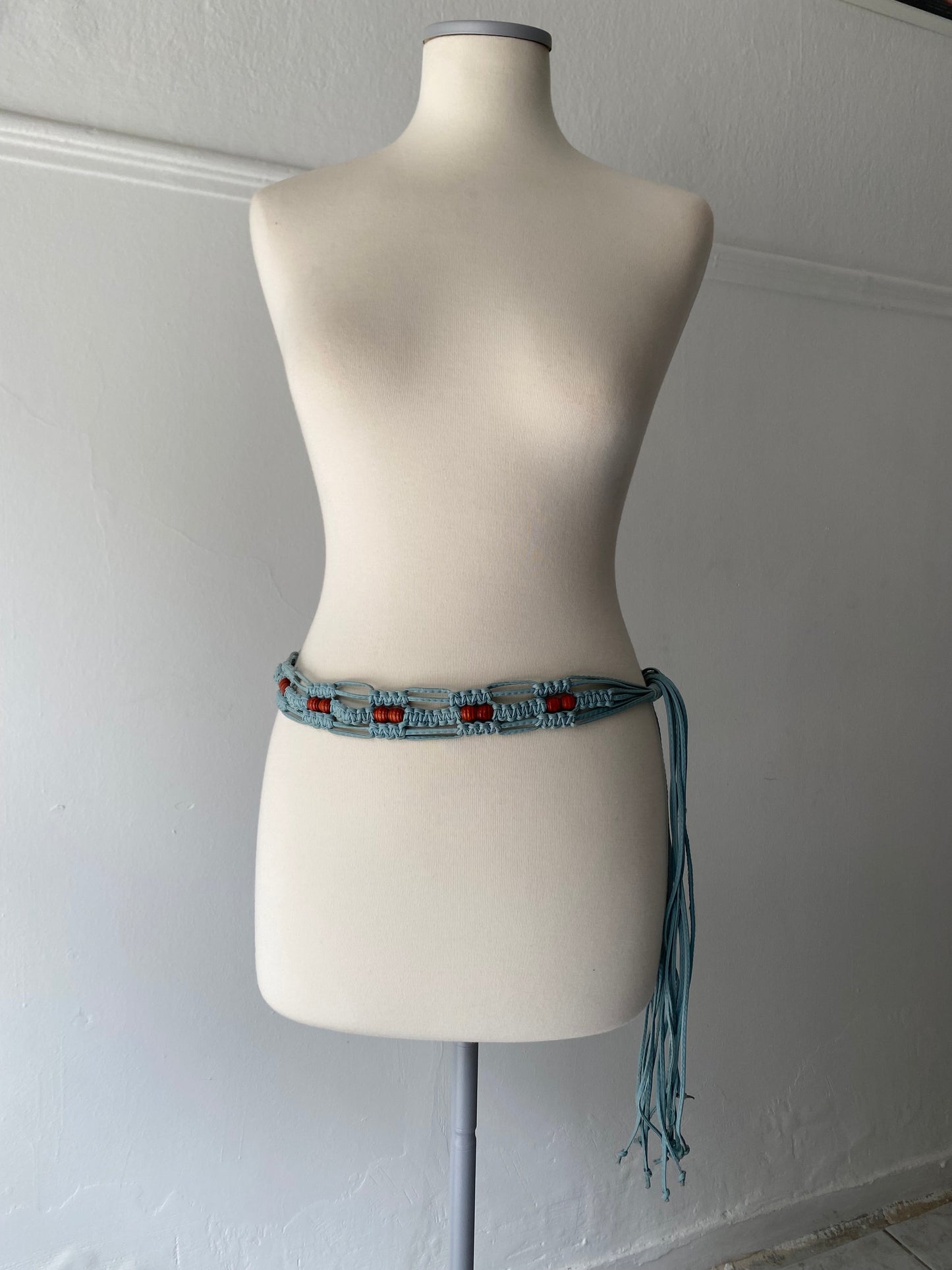 Vintage summer boho belt