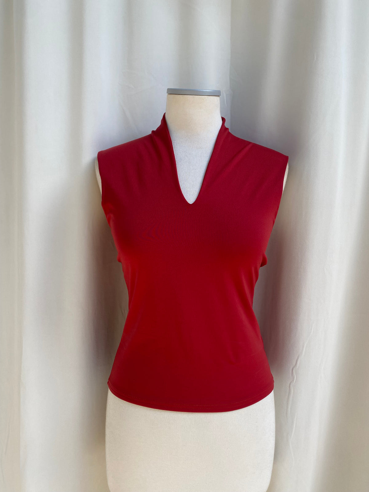 Y2K Qipao V neck top
