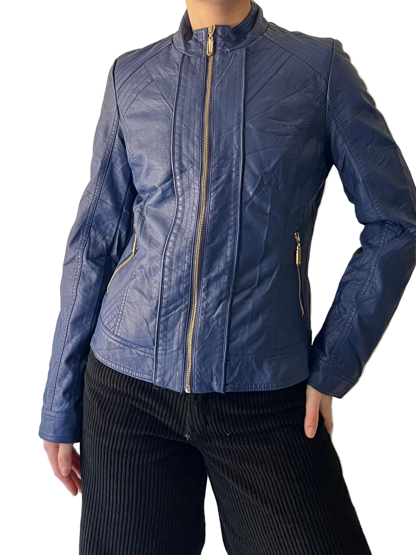 Vintage faux leather jacket