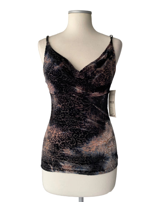 Deadstock velvet top