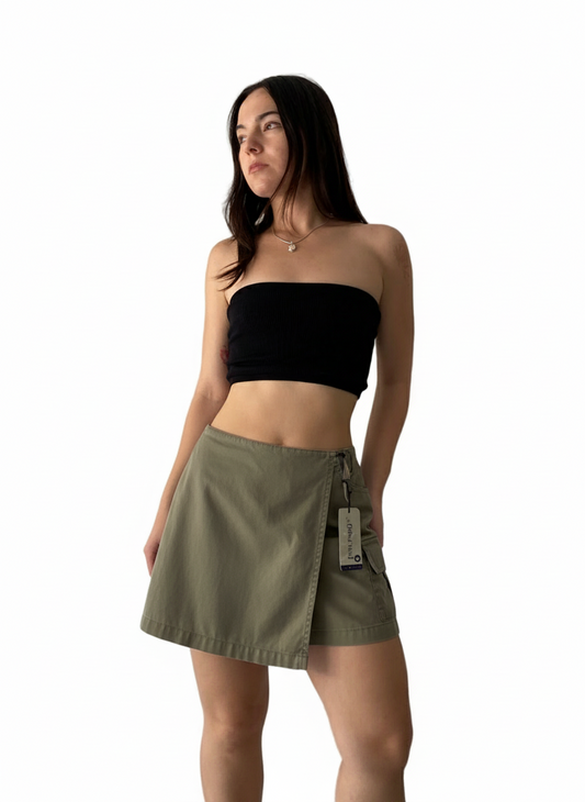 Deadstock innuendos khaki skort