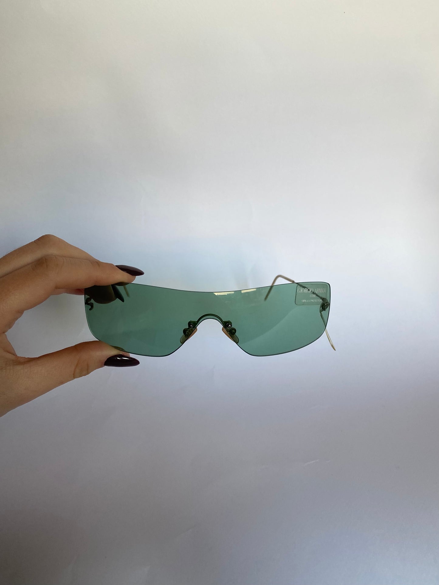 Giorgio Armani vintage green sunglasses