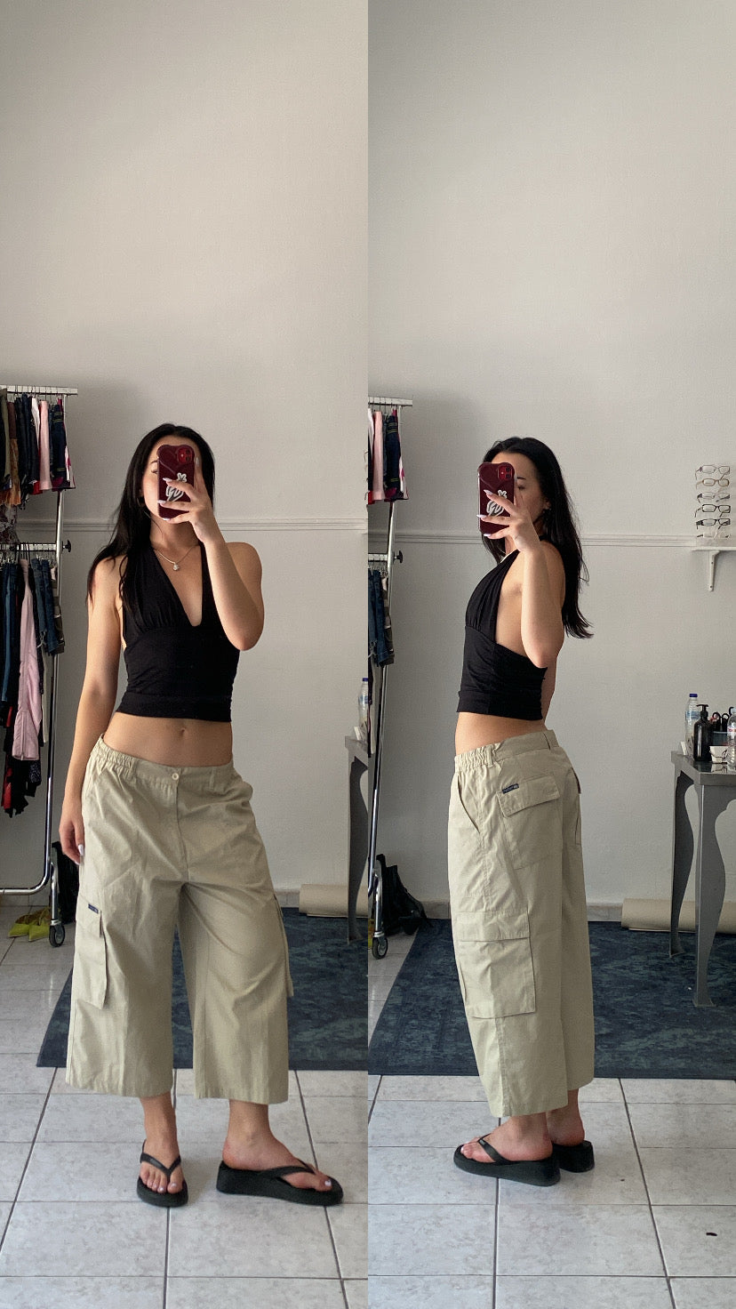 Lightweight baggy 3/4 pants