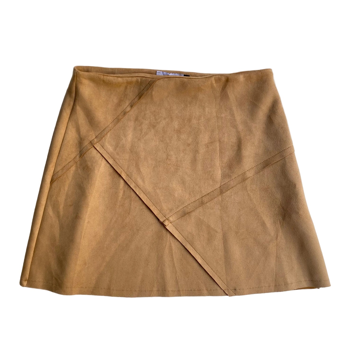 Vintage camel mini skirt