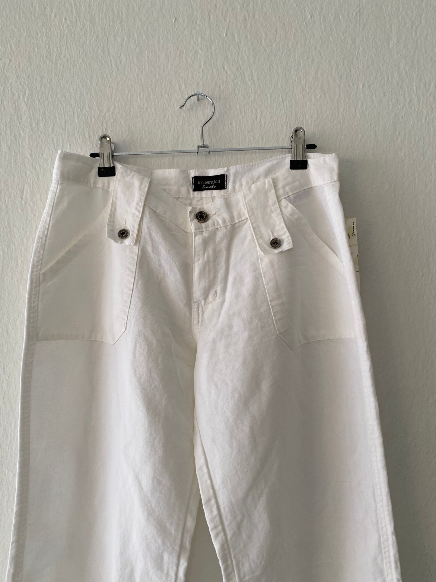 Innuendos line low rise pants