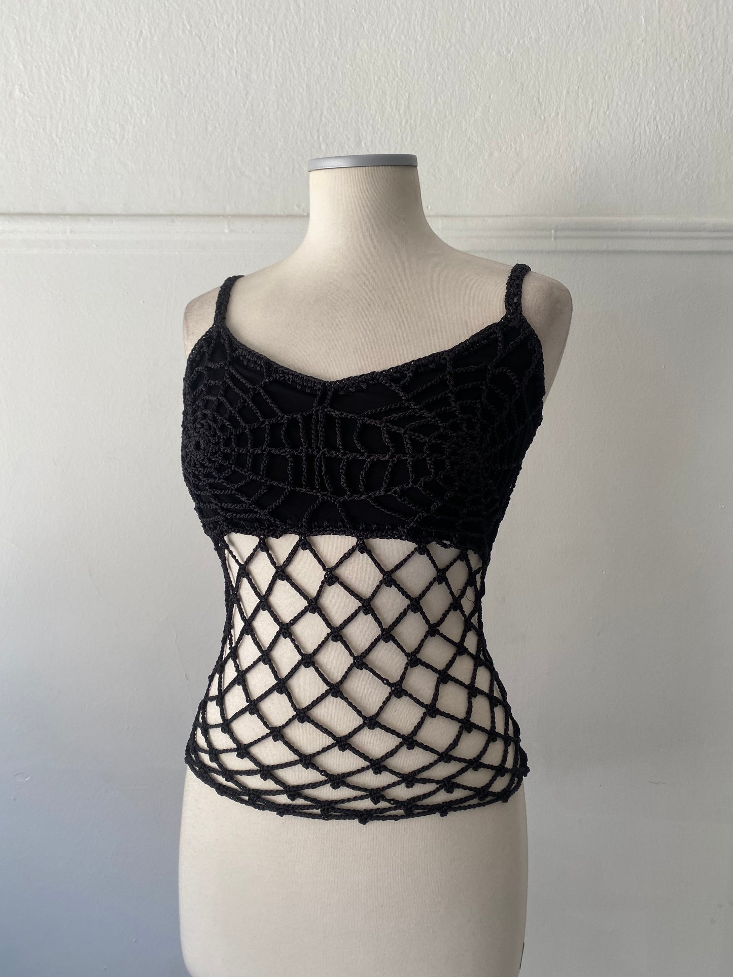 Y2k Fishnet top