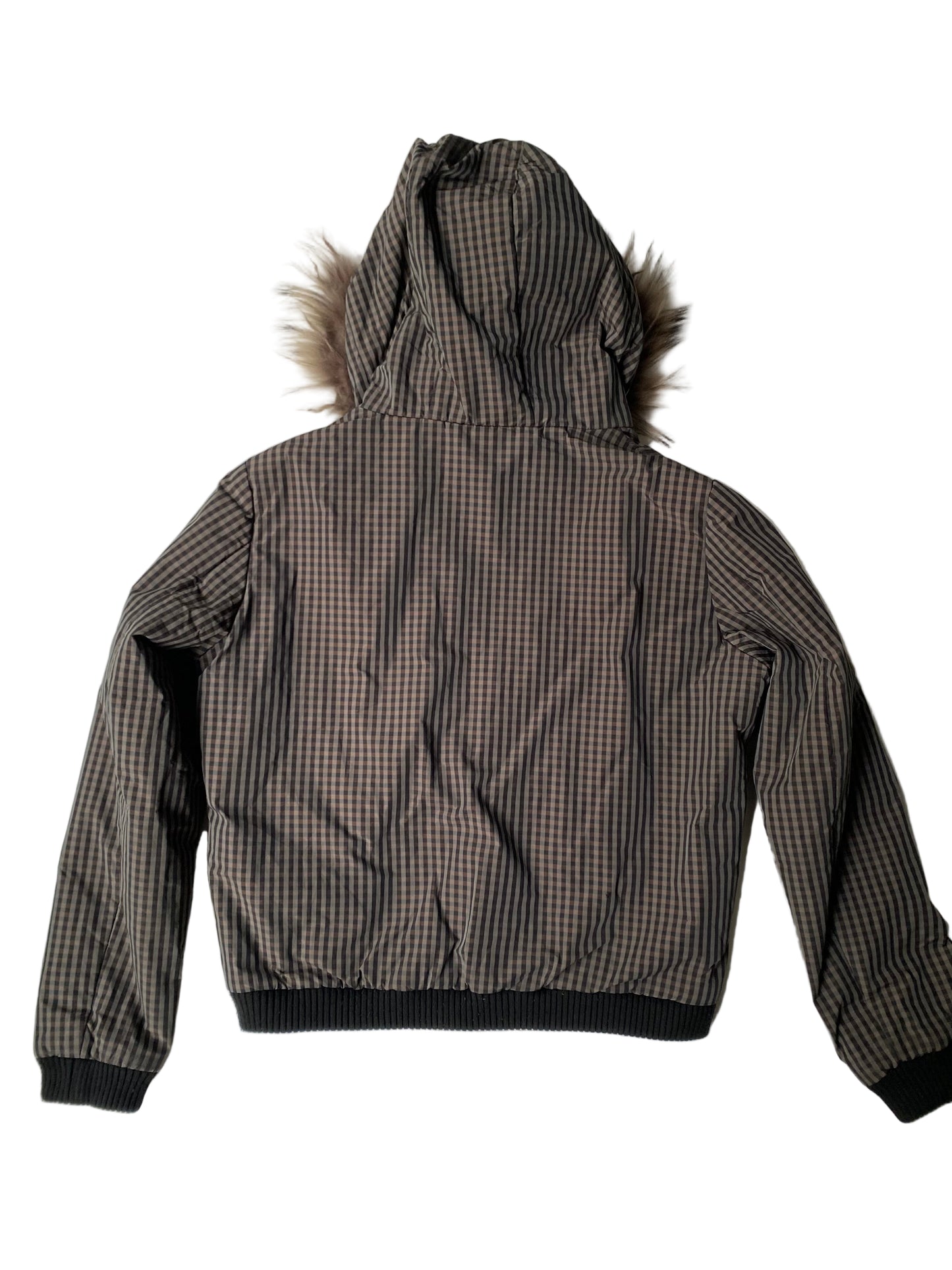 Y2K Brown Tartan jacket