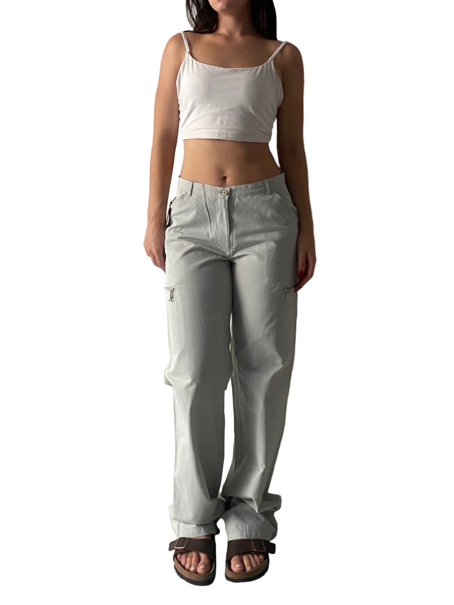 Deadstock Miss Denim gray pants