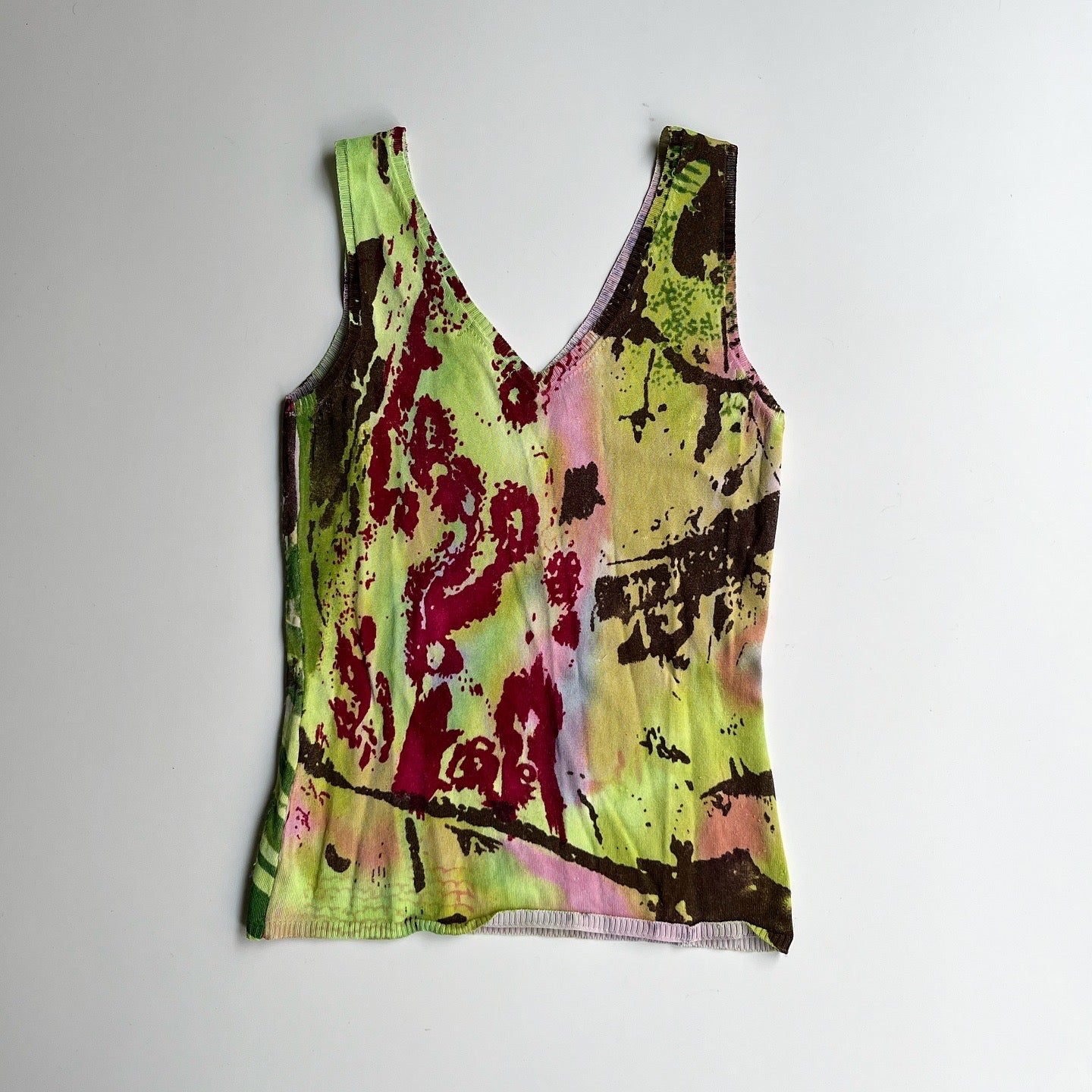 Vintage colourful tank top