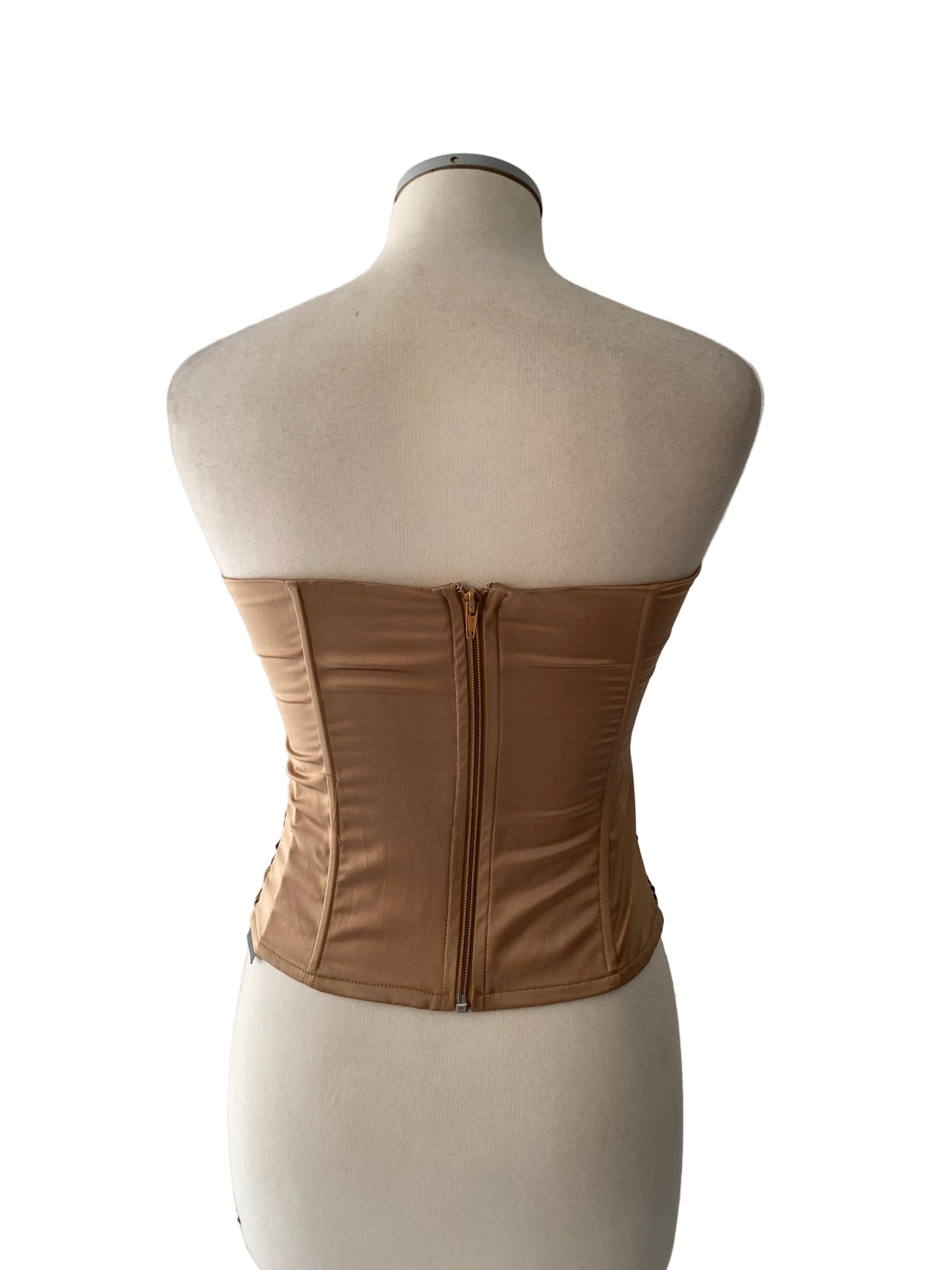 Personal animal print corset