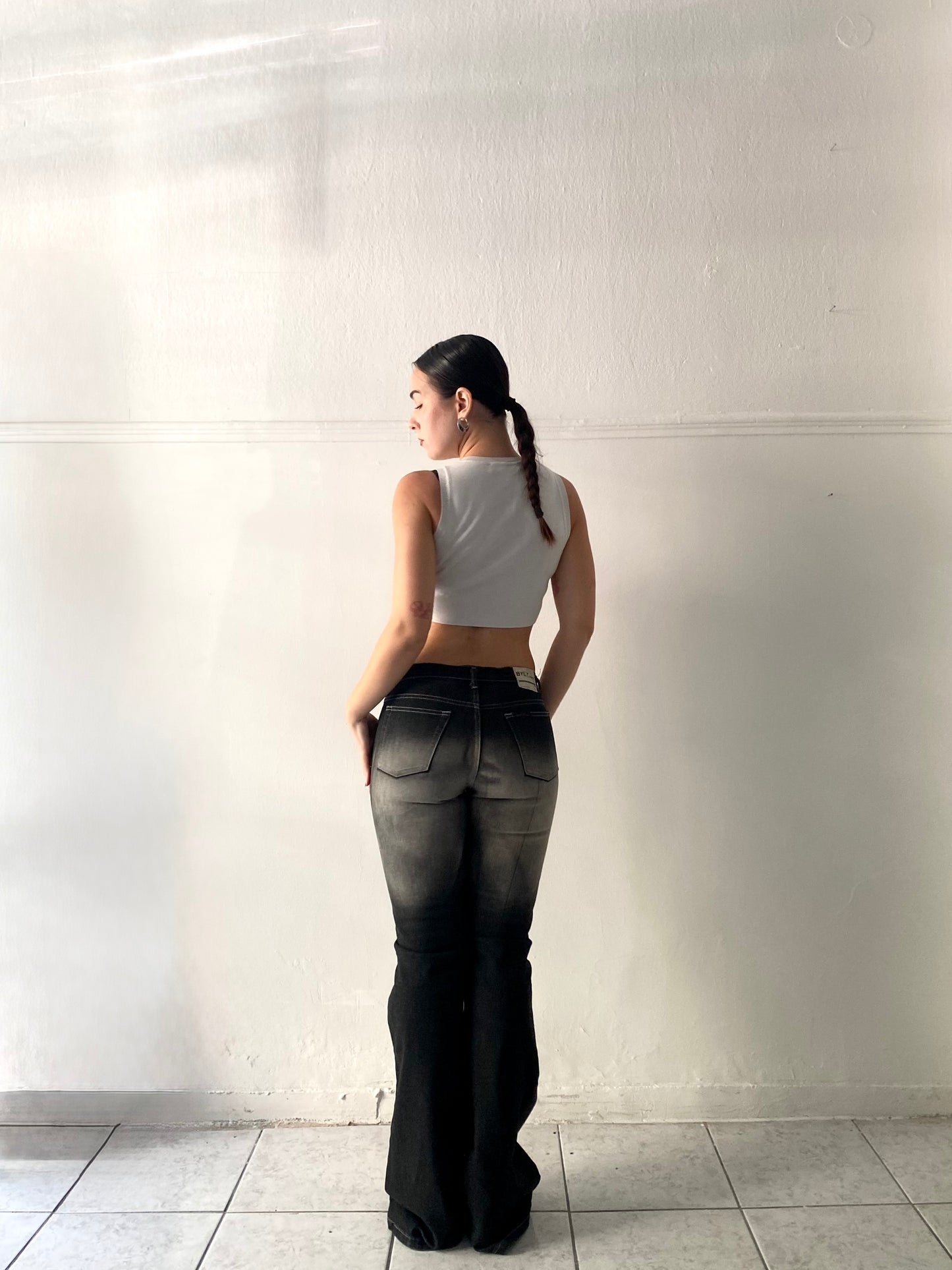 Bylot washed black pants