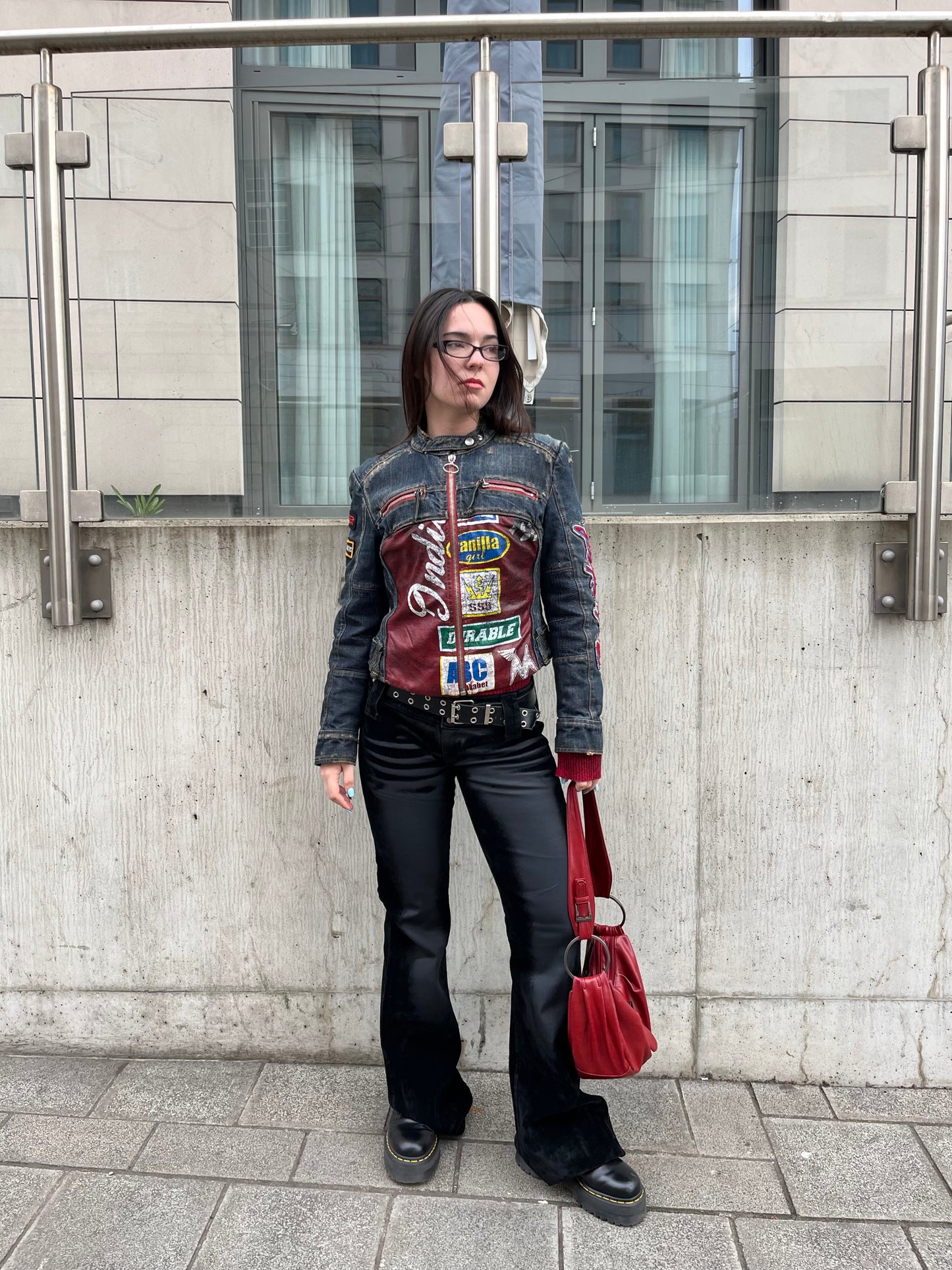 Vintage washed pants