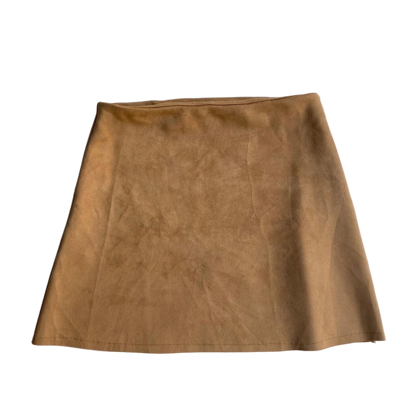Vintage camel mini skirt