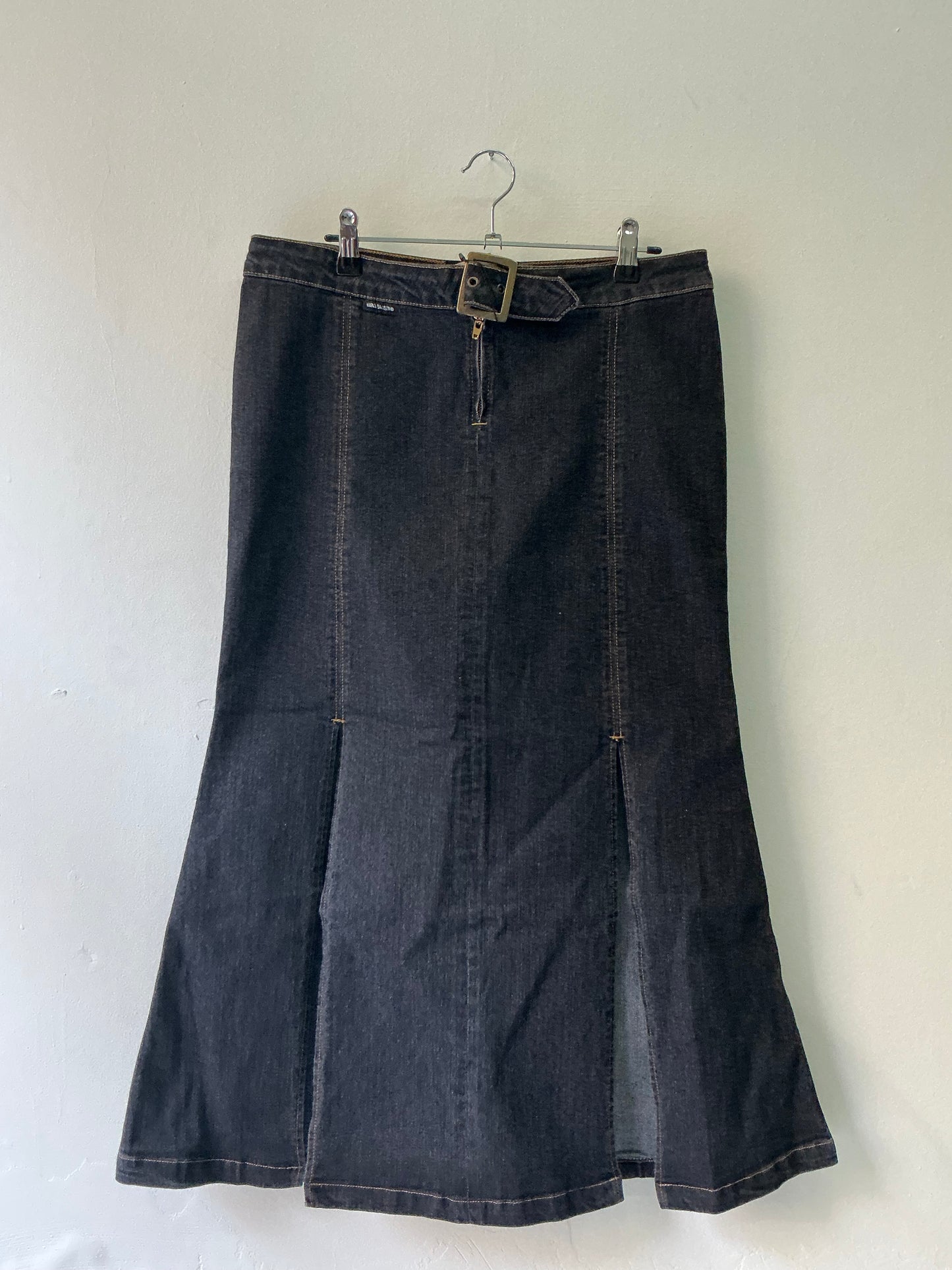 Deadstock denim mermaid skirt simple denim