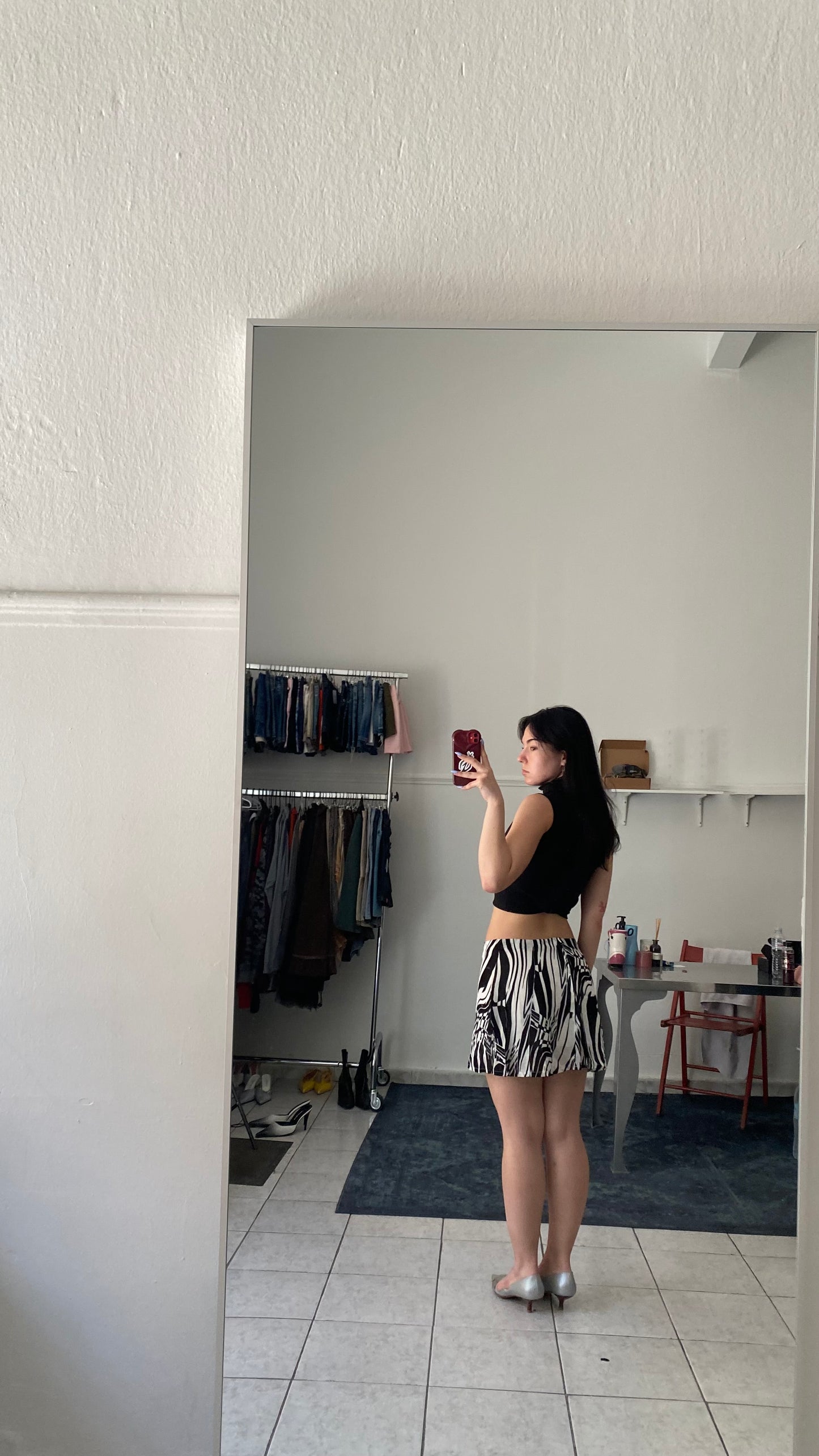 Deadstock mini skirt