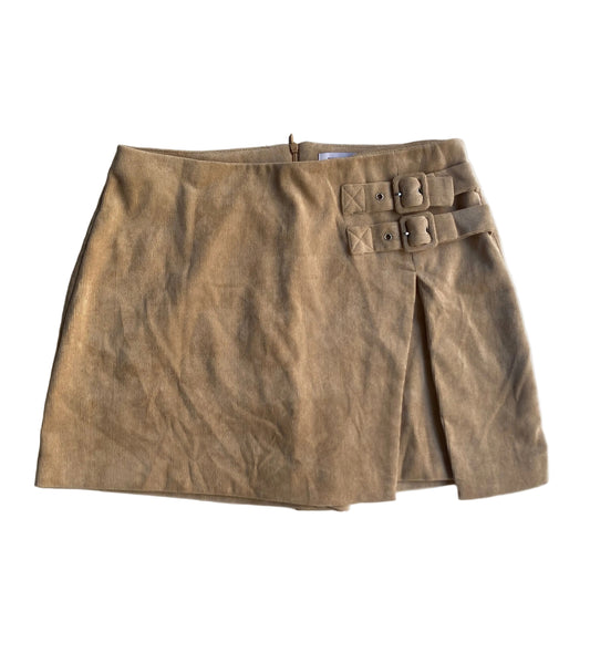 Beige Corduroy skort