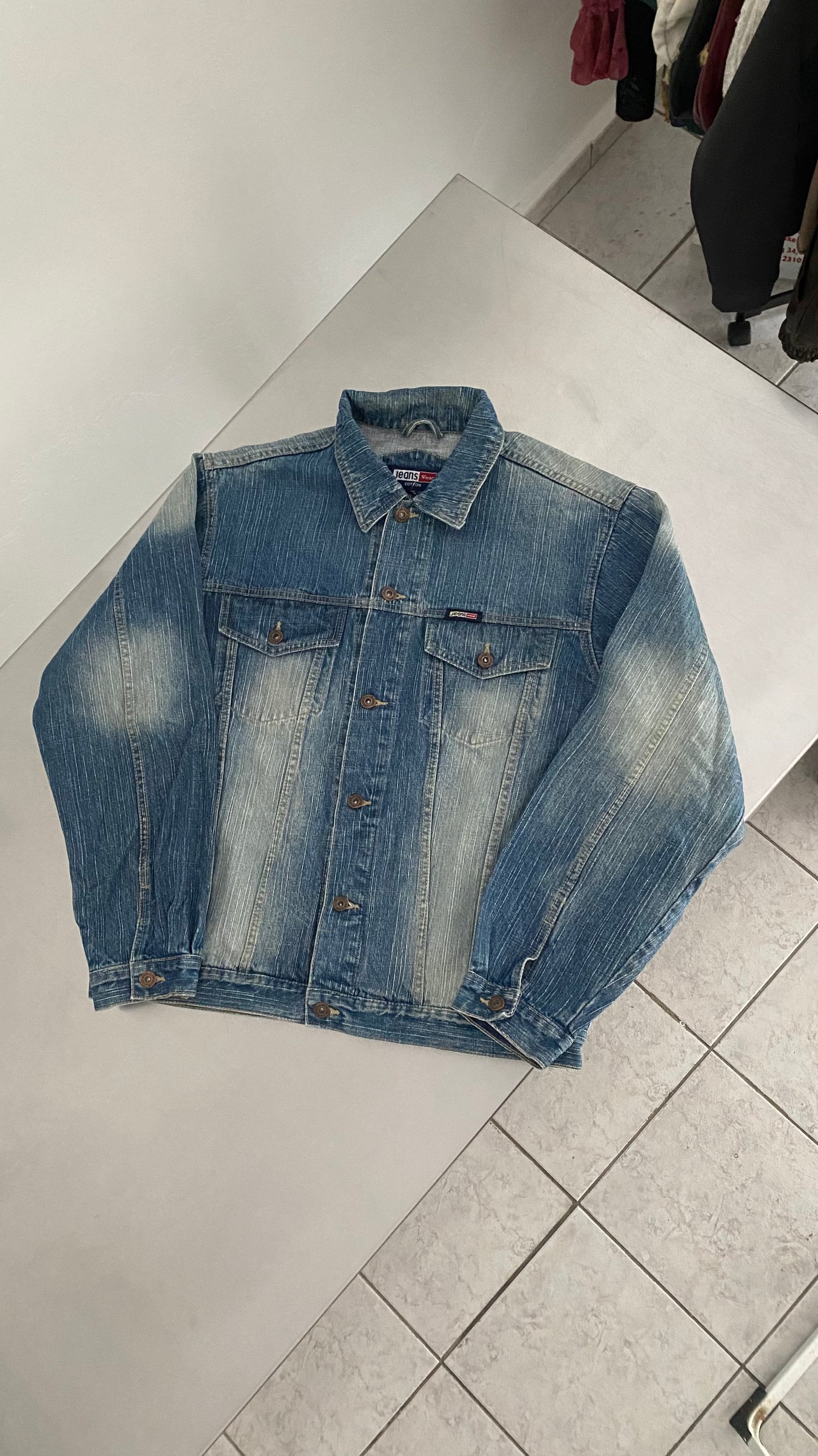 Deadstock baggy denim jacket