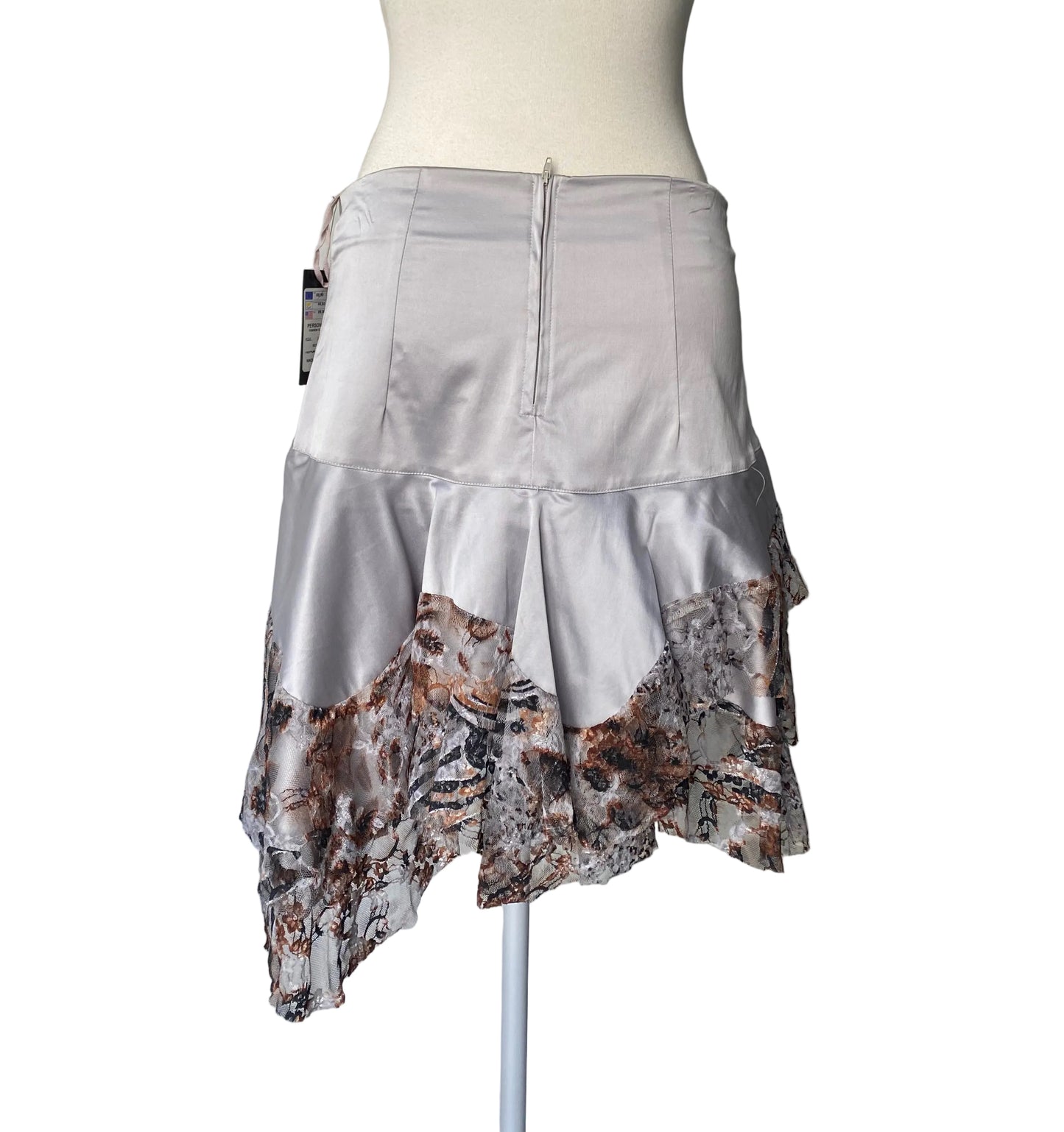 Deadstock satin fairy skirt