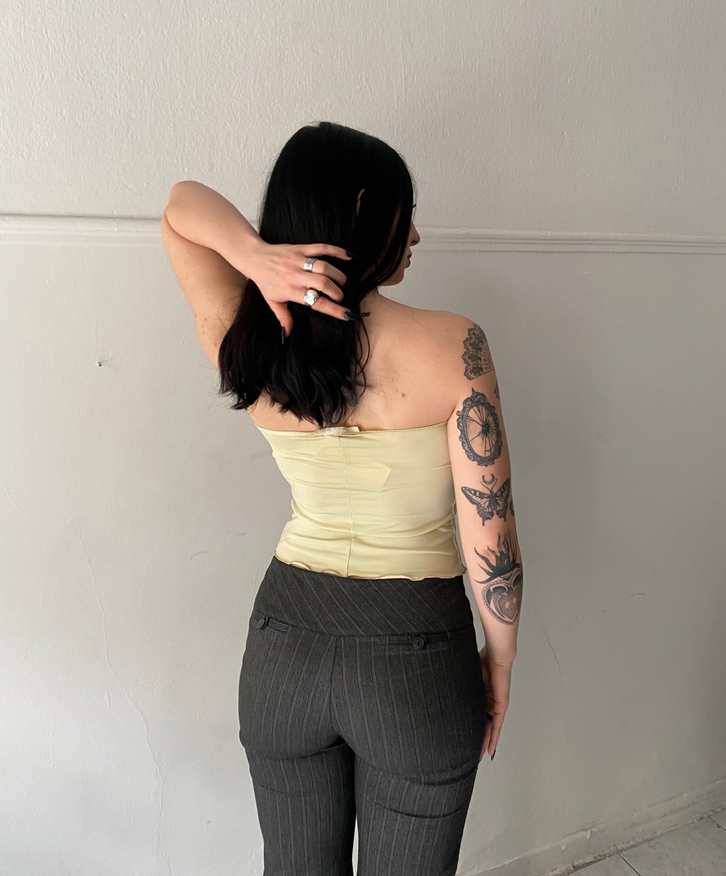 Y2K sleeveless top