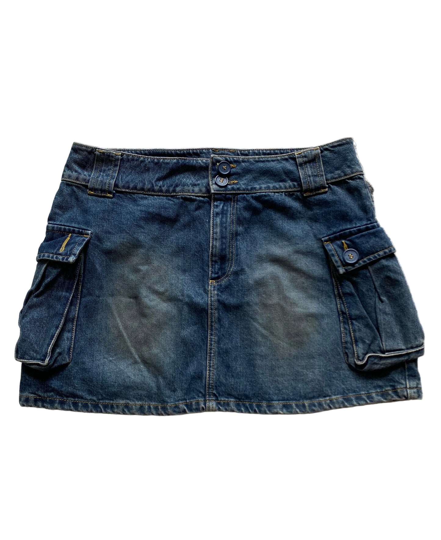 Y2K Cargo Mini Skirt