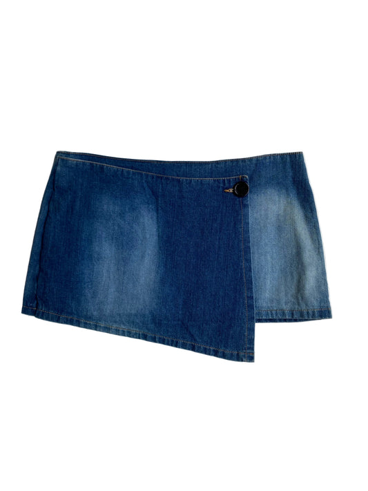 Deadstock y2k denim mini skirt