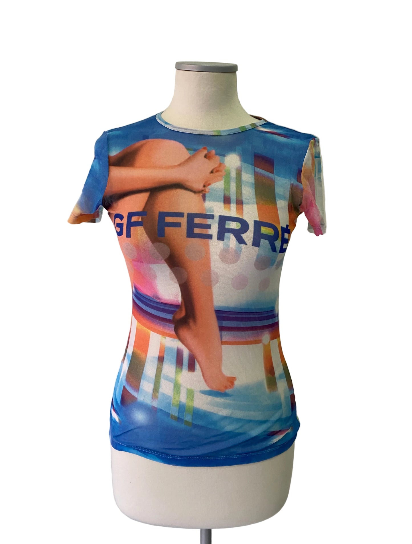 Vintage Gianfranco Ferre mesh top